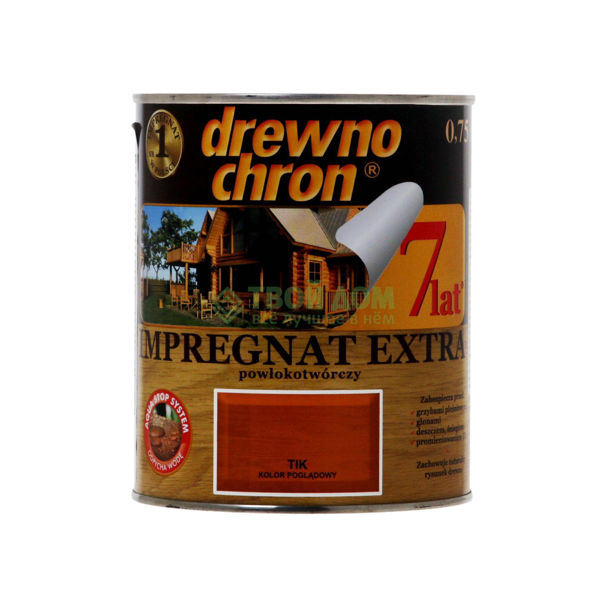 фото Антисептик drewno chron impregnat 0.75 л тик