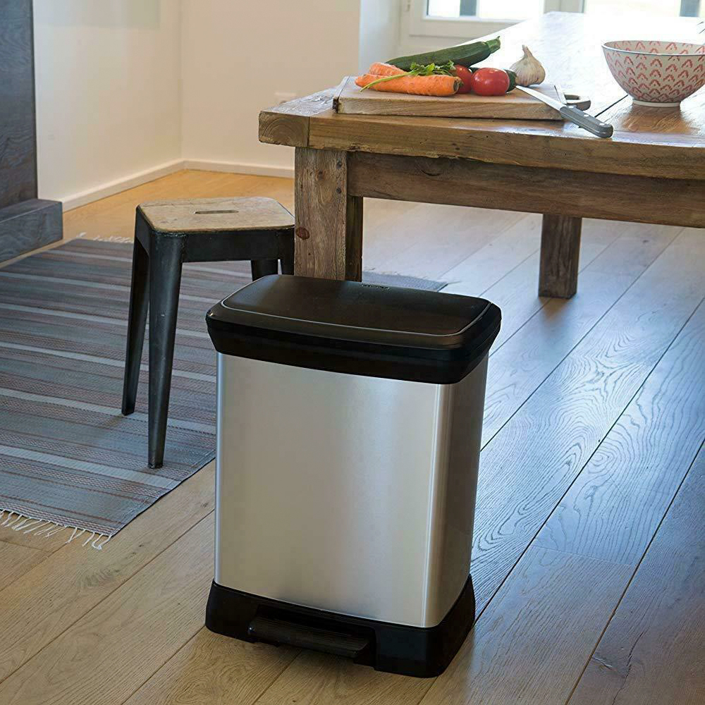 фото Контейнер для мусора curver deco bins 28 л