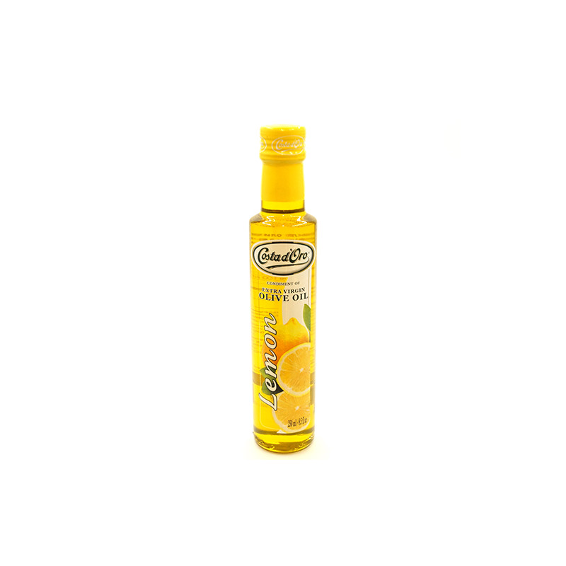 фото Масло оливковое costa d'oro со вкусом лимона 250 мл
