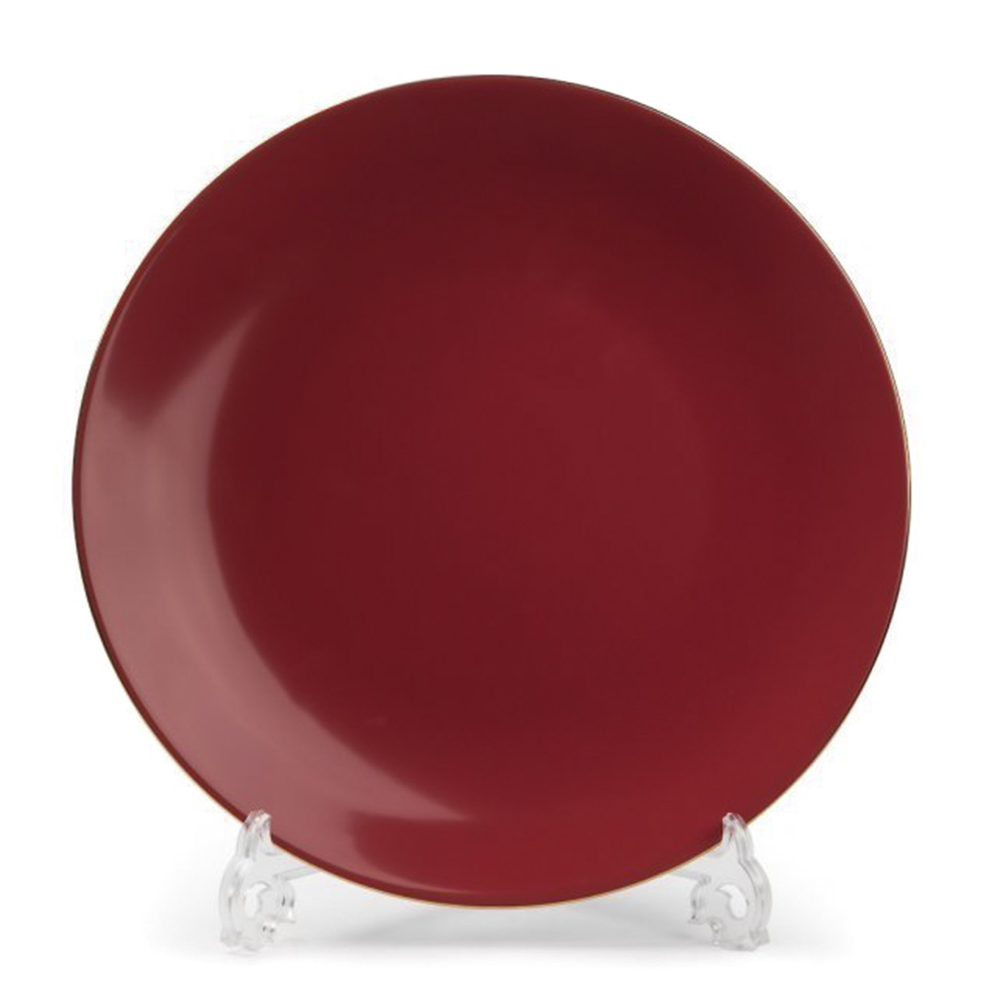 Набор тарелок Monalisa Rainbow Or 27 см 6 шт, цвет красный - фото 1