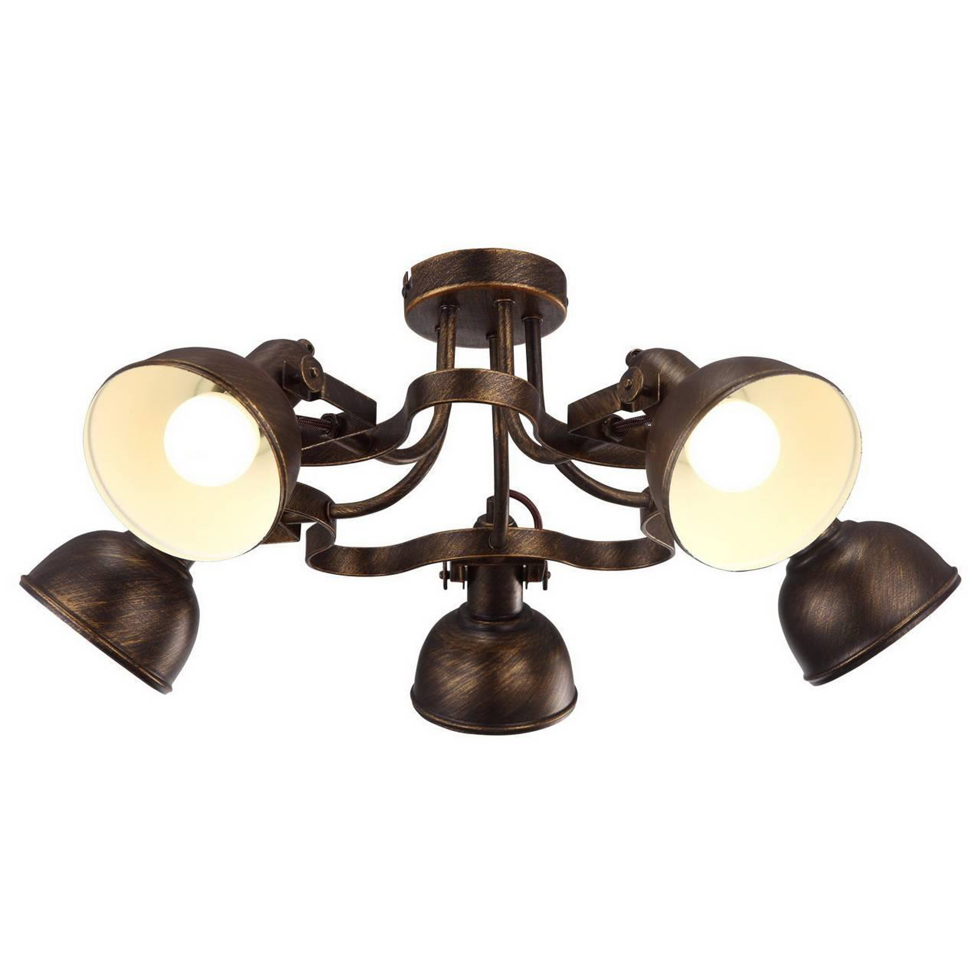 фото Потолочная люстра arte lamp martin a5216pl-5br