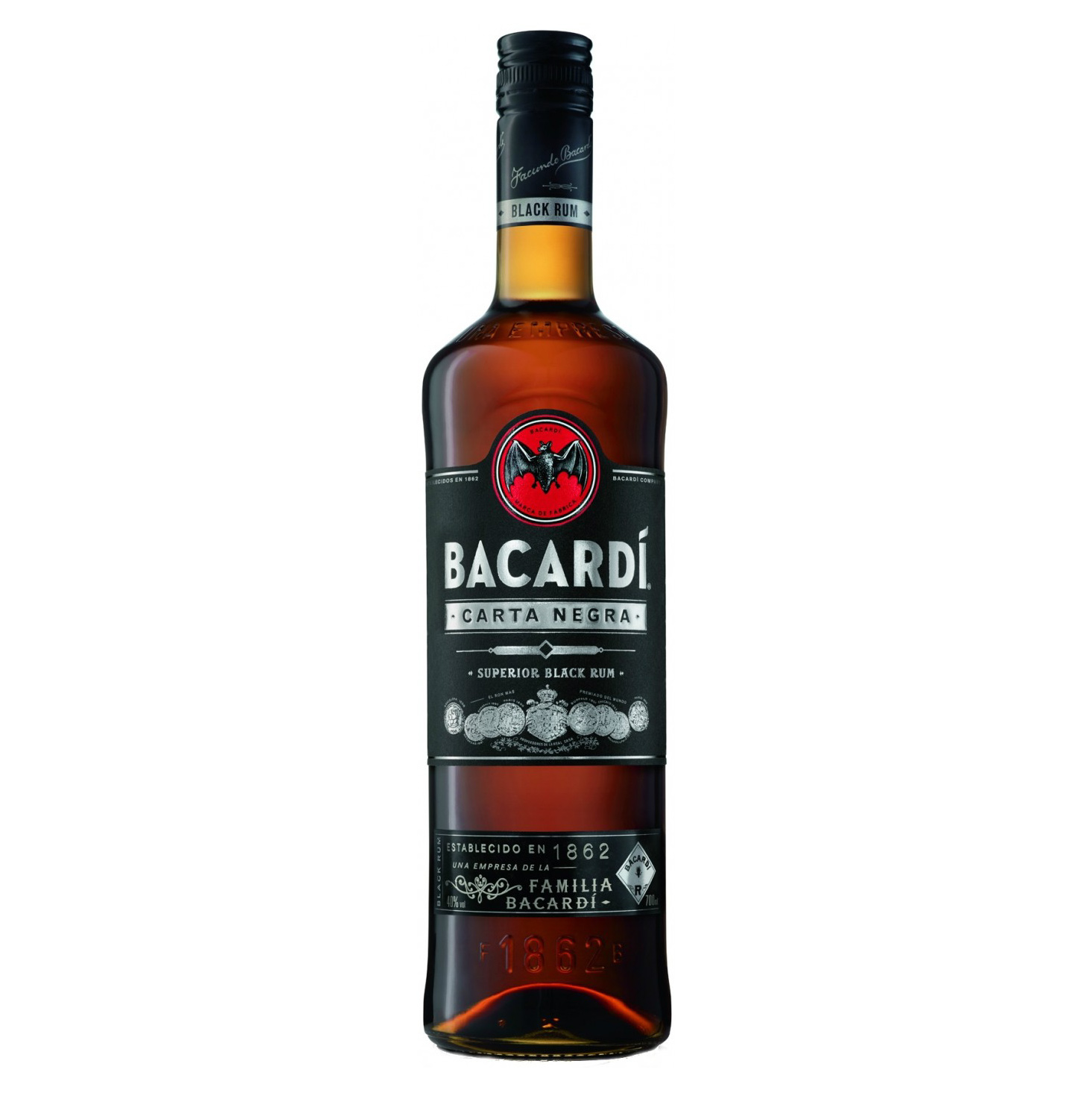 фото Ром bacardi carta negra 0,7 л