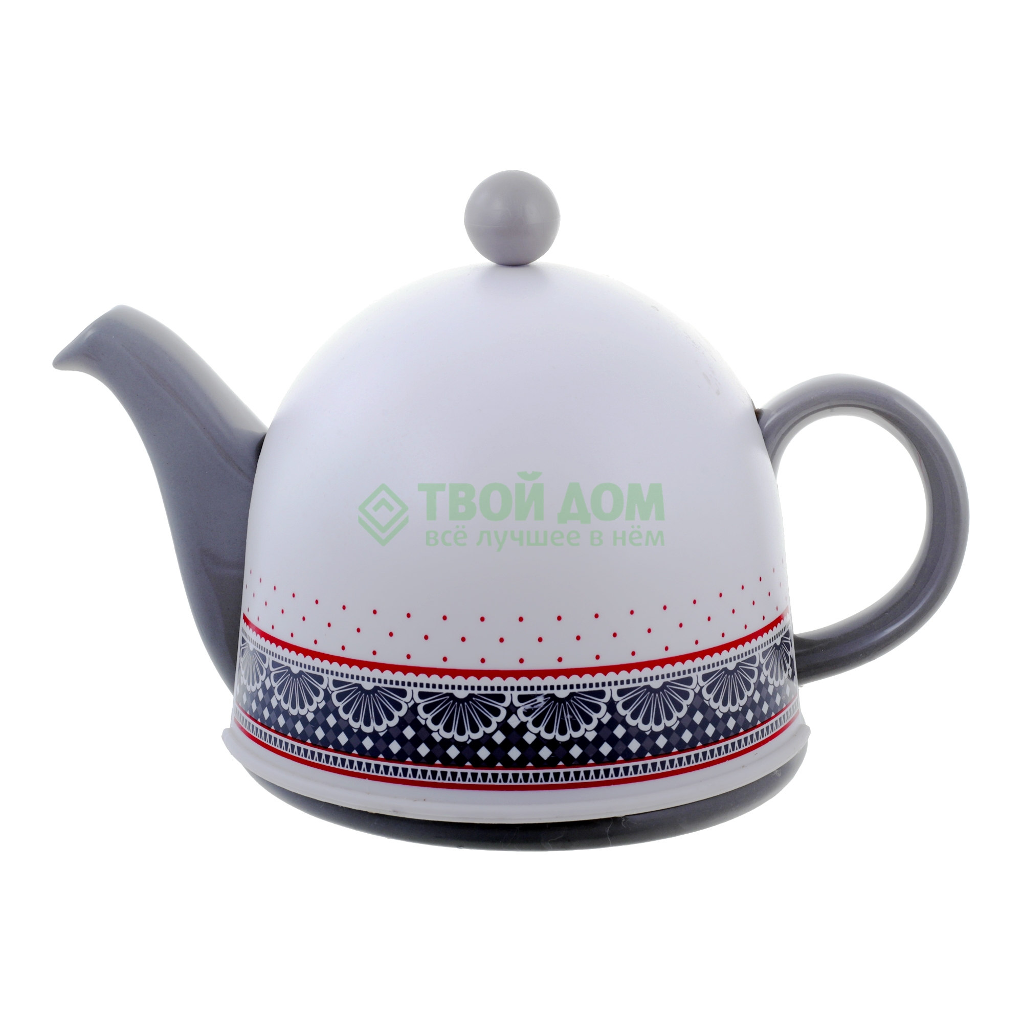 

Чайник заварочный Mayer&boch 1001481534 24308, Серый;белый