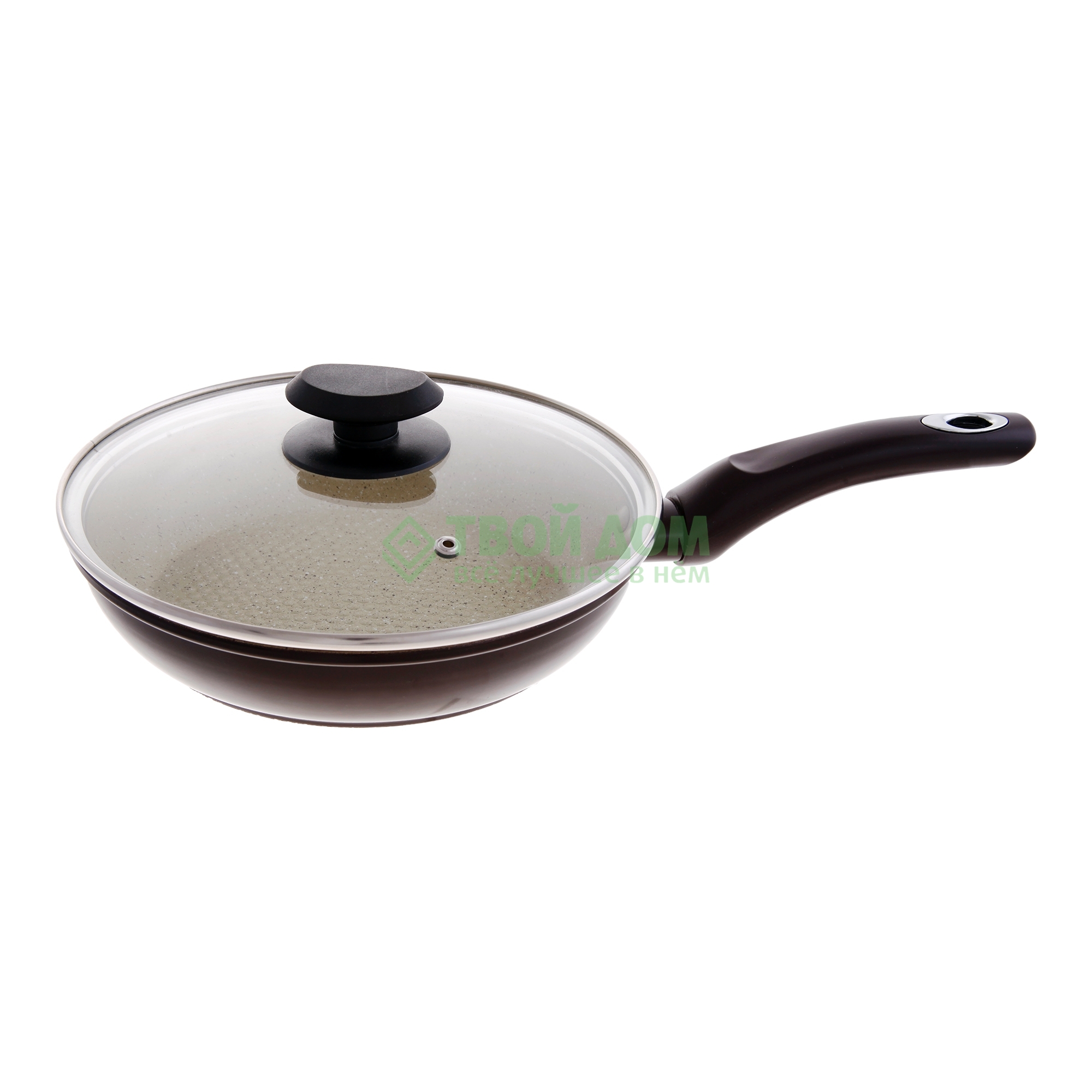 

Сковорода Mayer&boch 22 см с крышкой (23567), Коричневый