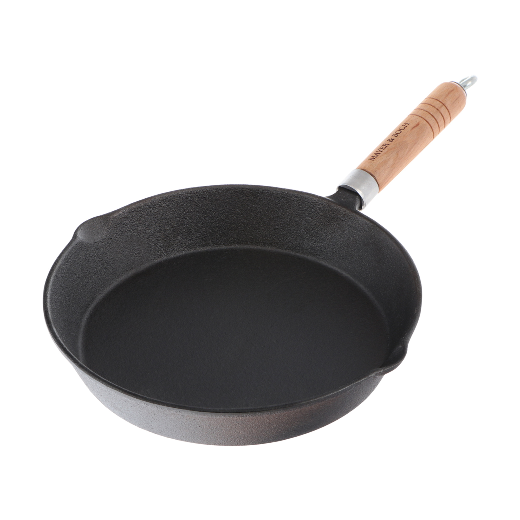 

Сковорода чугунная Mayer&Boch 26 см, Черный;натуральное дерево