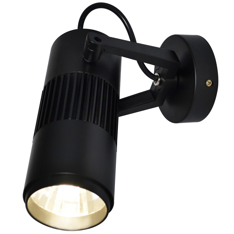 Настенный светильник Arte Lamp Track Lights A6520AP-1BK, цвет 4000 k - фото 1