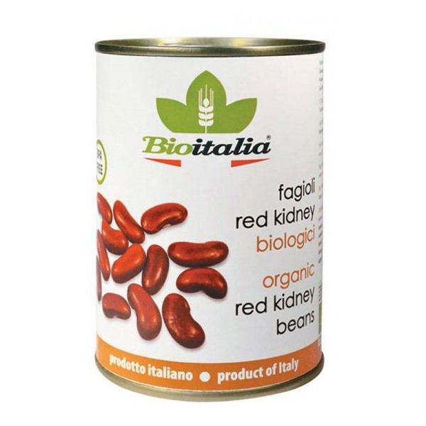 Фасоль красная Bioitalia консервированная 400 г