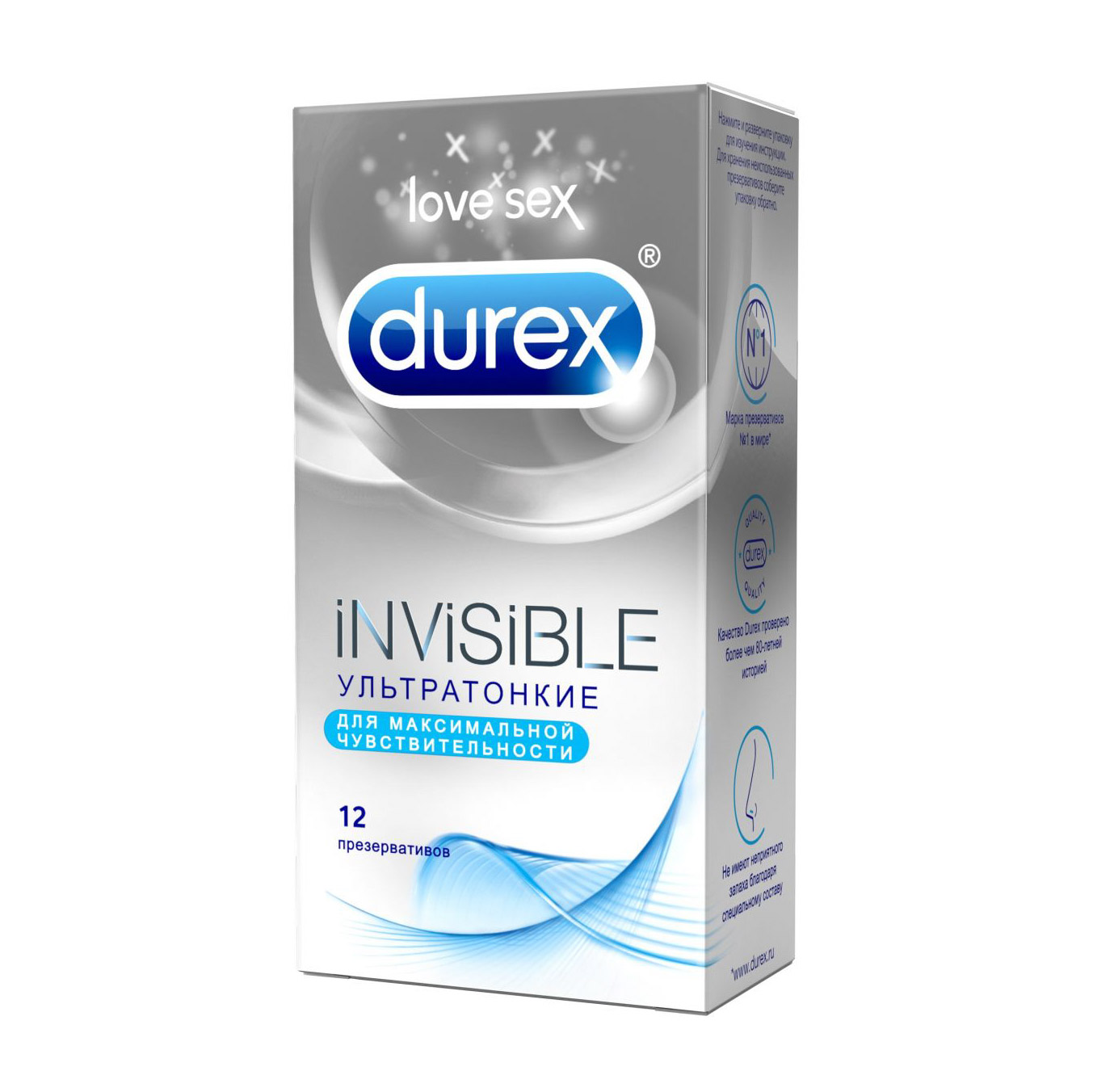 Презервативы Durex Elite ультратонкие, 12 шт 8120890 - Durex - Ультратонкие презервативы - Купить