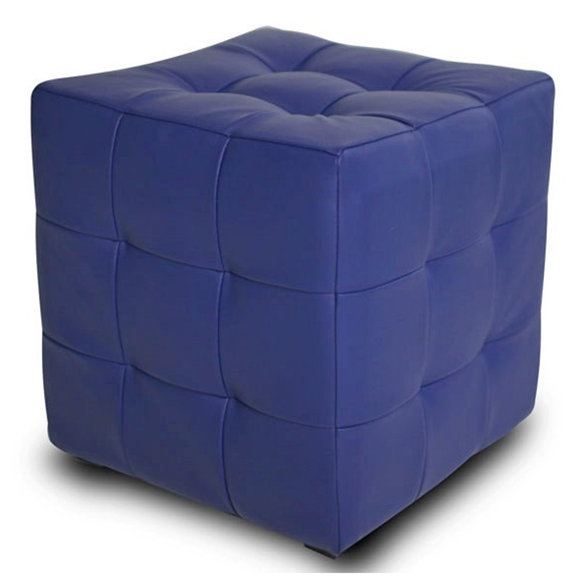 Пуф лотос синяя экокожа Dreambag - фото 1