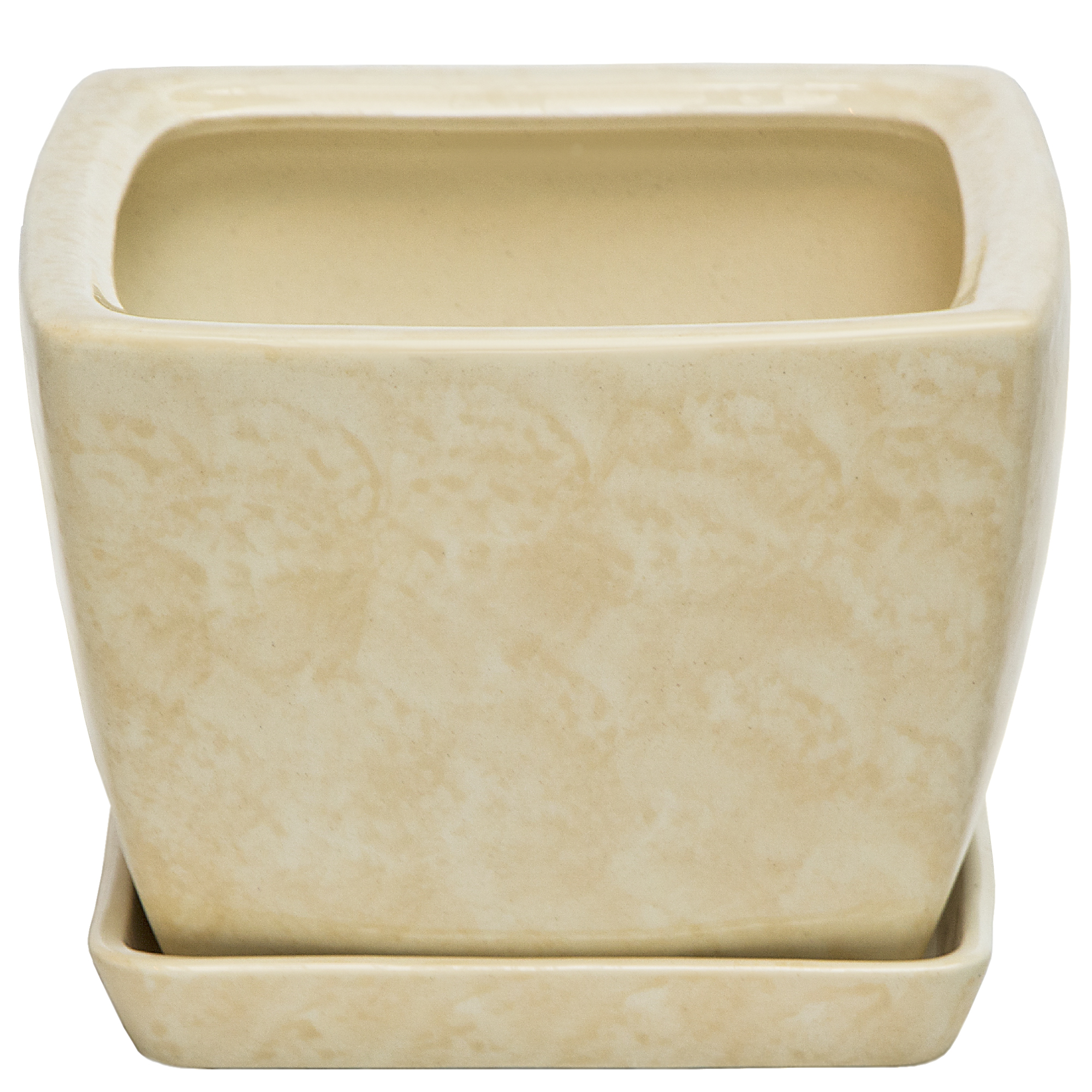 

Горшок для цветов Элитная керамика парус бежевый 15 см