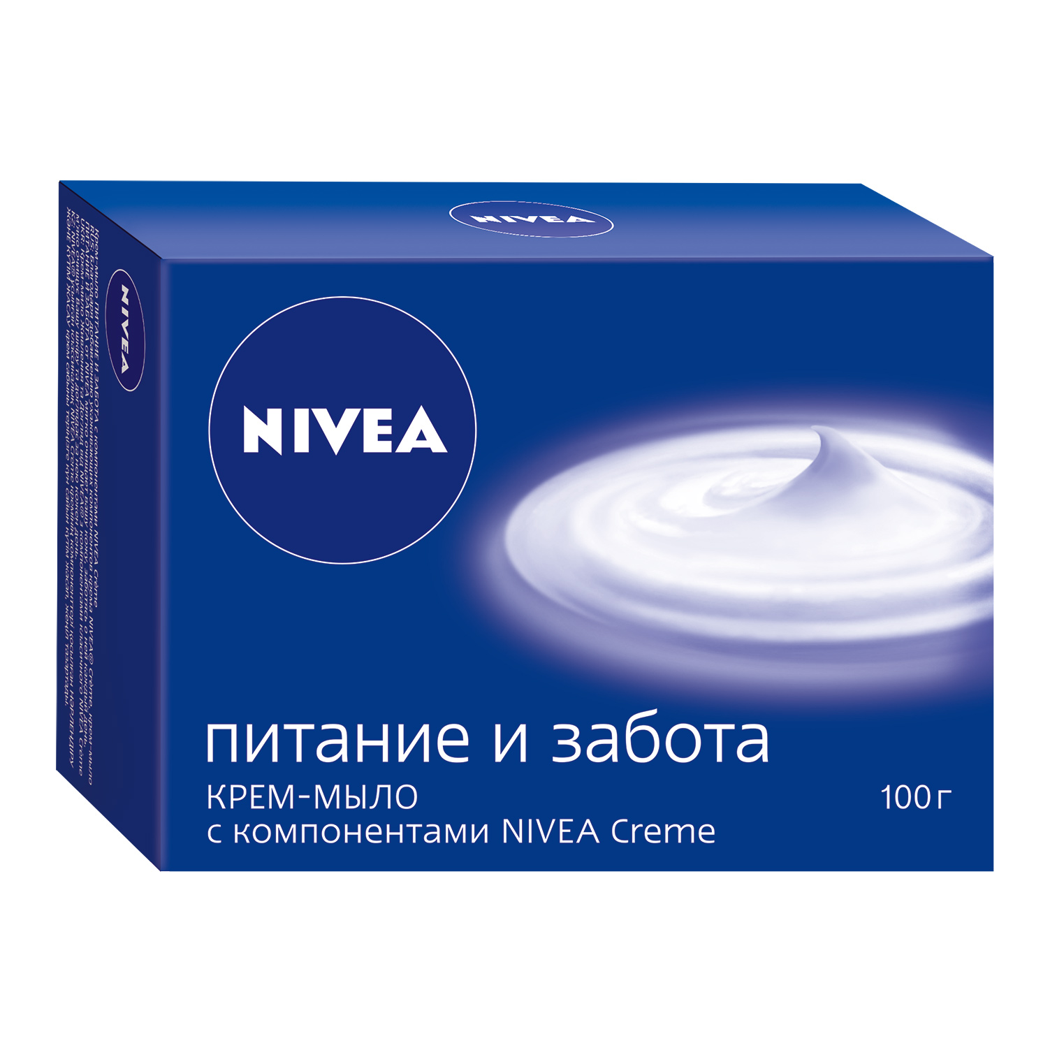 Крем-мыло Питание и забота 100 г Nivea крем мыло nivea питание и забота с компонентами nivea crème 100 гр
