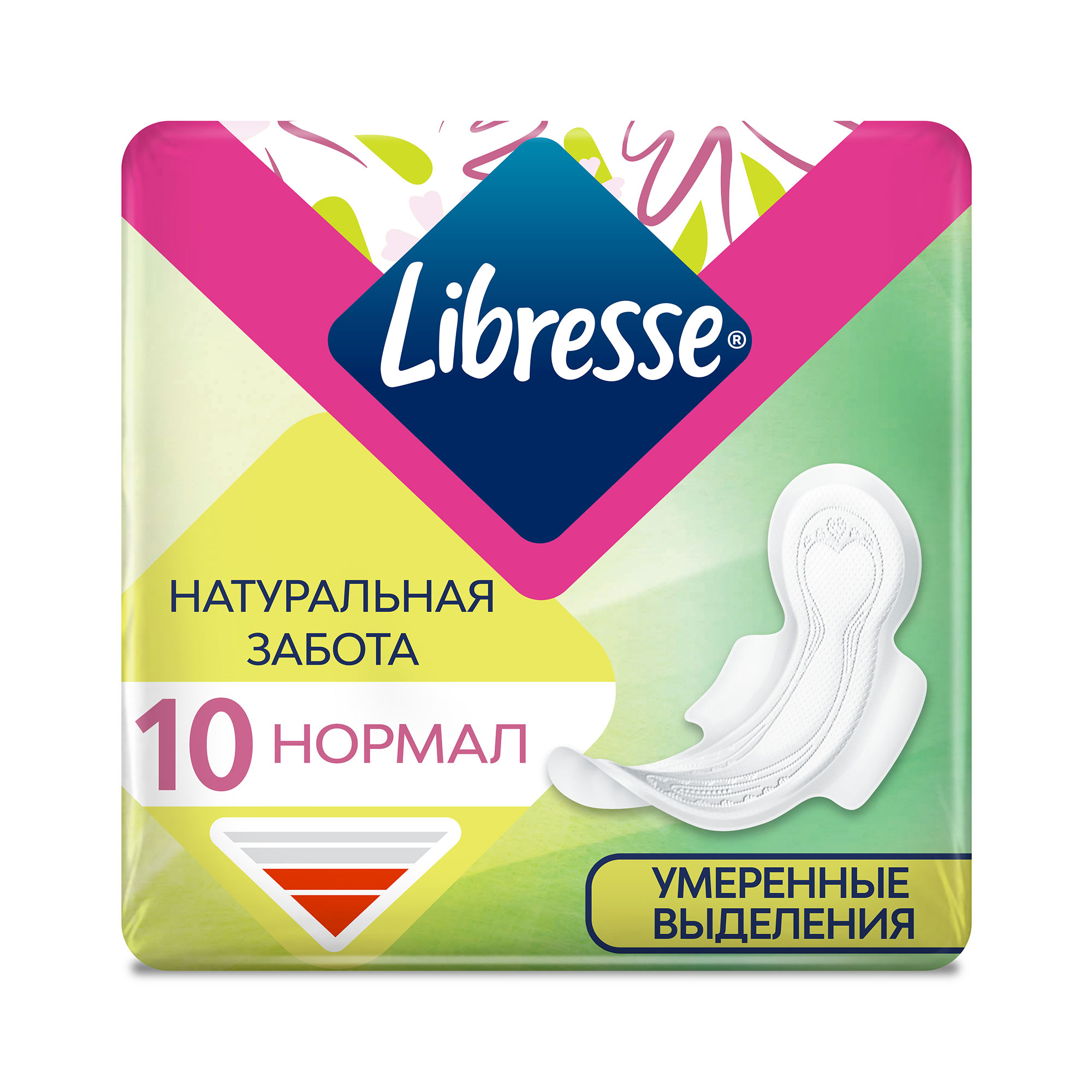 Гигиенические прокладки Libresse Natural Care Ultra Normal, 10 шт.