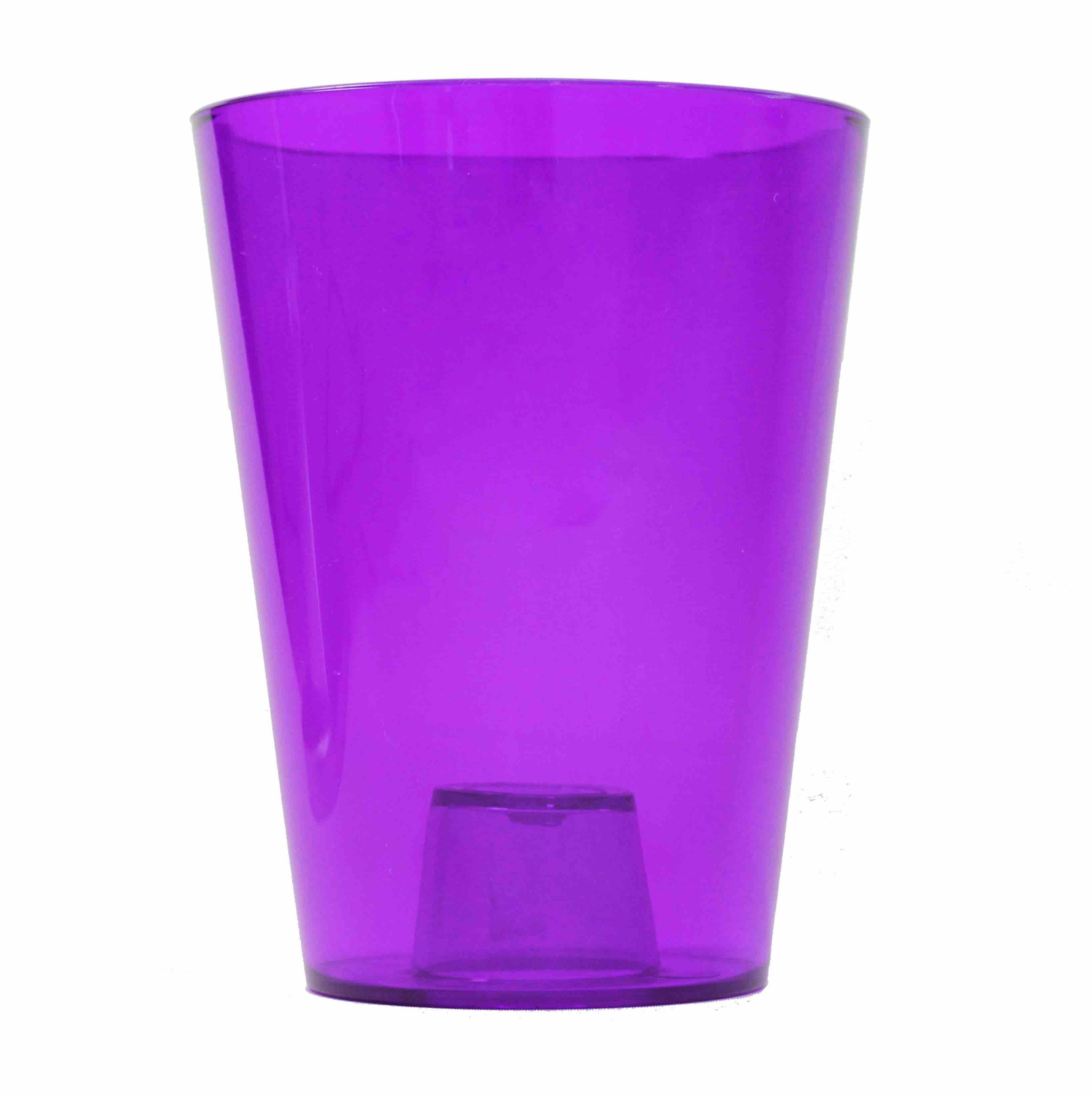 фото Кашпо пластавеню лаванда фиолетовый d-12.5 см