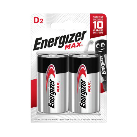Батарейки Energizer Max LR20/D 2 шт