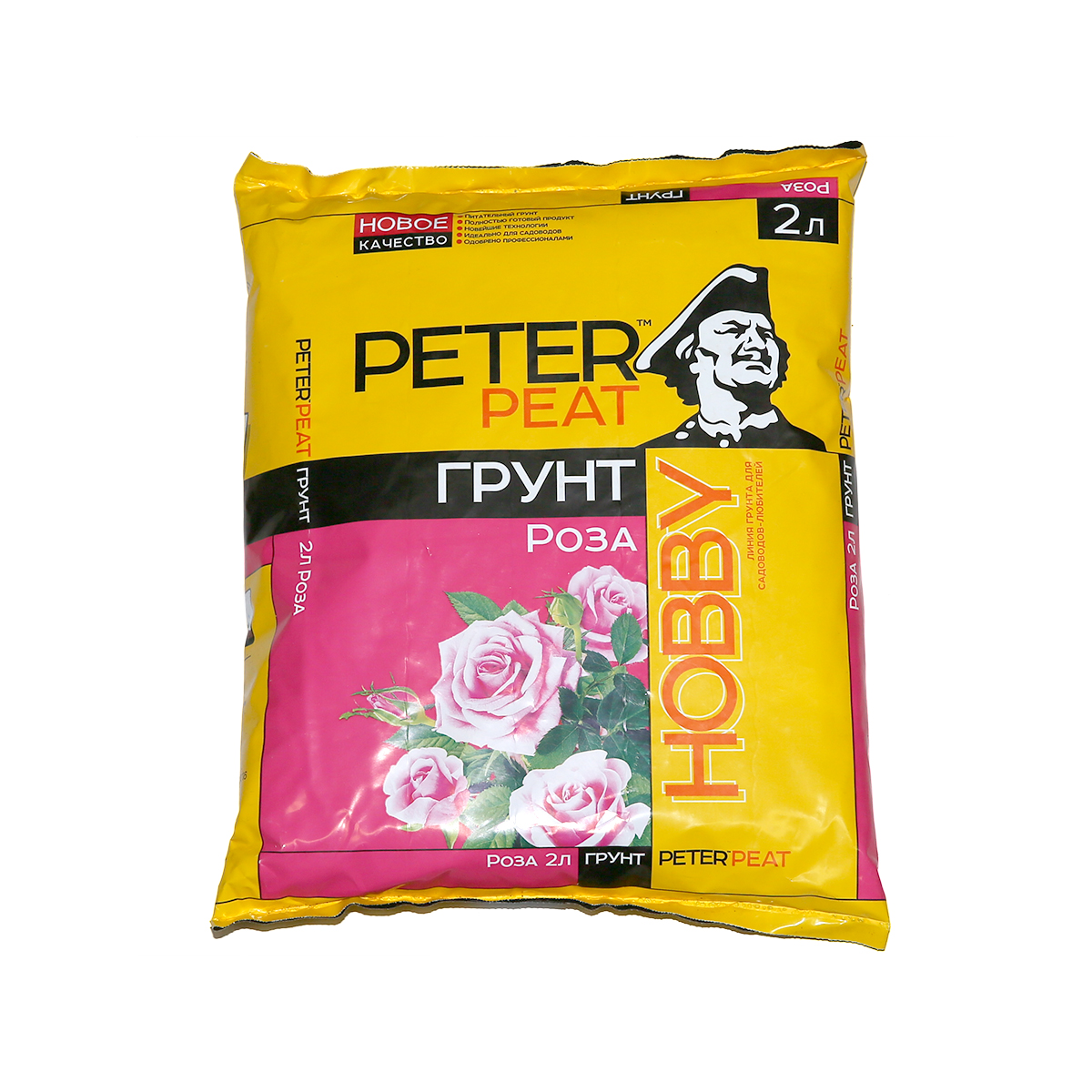 

Грунт для роз линия Хобби 2 л Peter Peat (Х-15-2