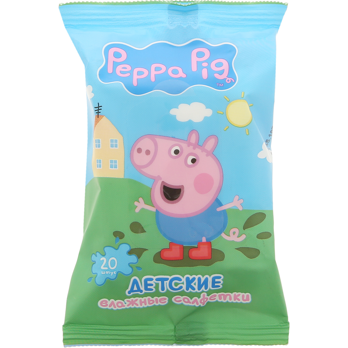 фото Влажные салфетки peppa pig 20 шт