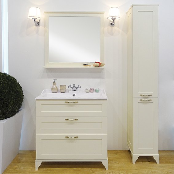 

Тумба под раковину Акватон Леон 80 Н