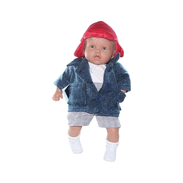 Кукла Magic Baby Moflete Мальчик в школьной форме 45 см
