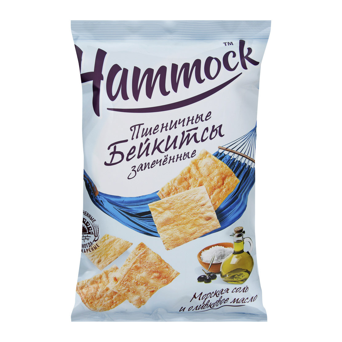 Бейкитсы Hammock морская соль и оливковое масло 140 г