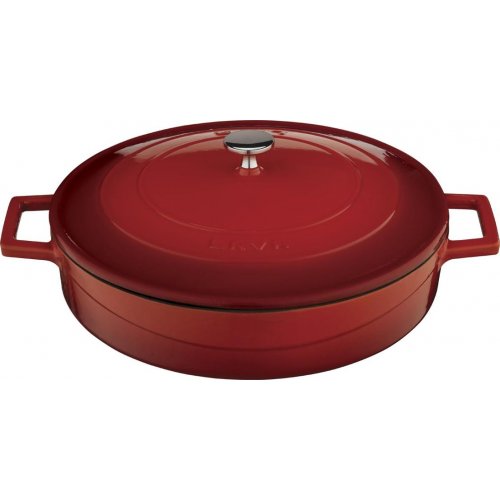 

Кастрюля низкая Lava Red 3,4 л, Красный
