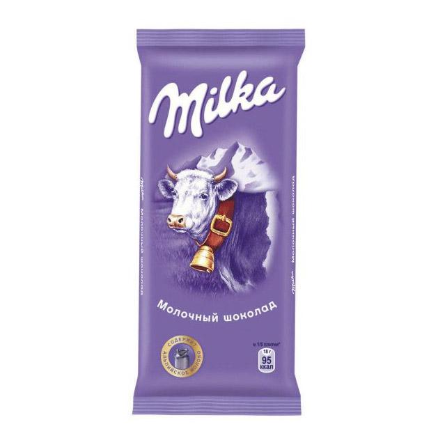 Шоколад Milka молочный 90 г