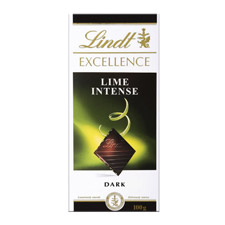 фото Шоколад lindt еxcellence темный с лаймом 100 г