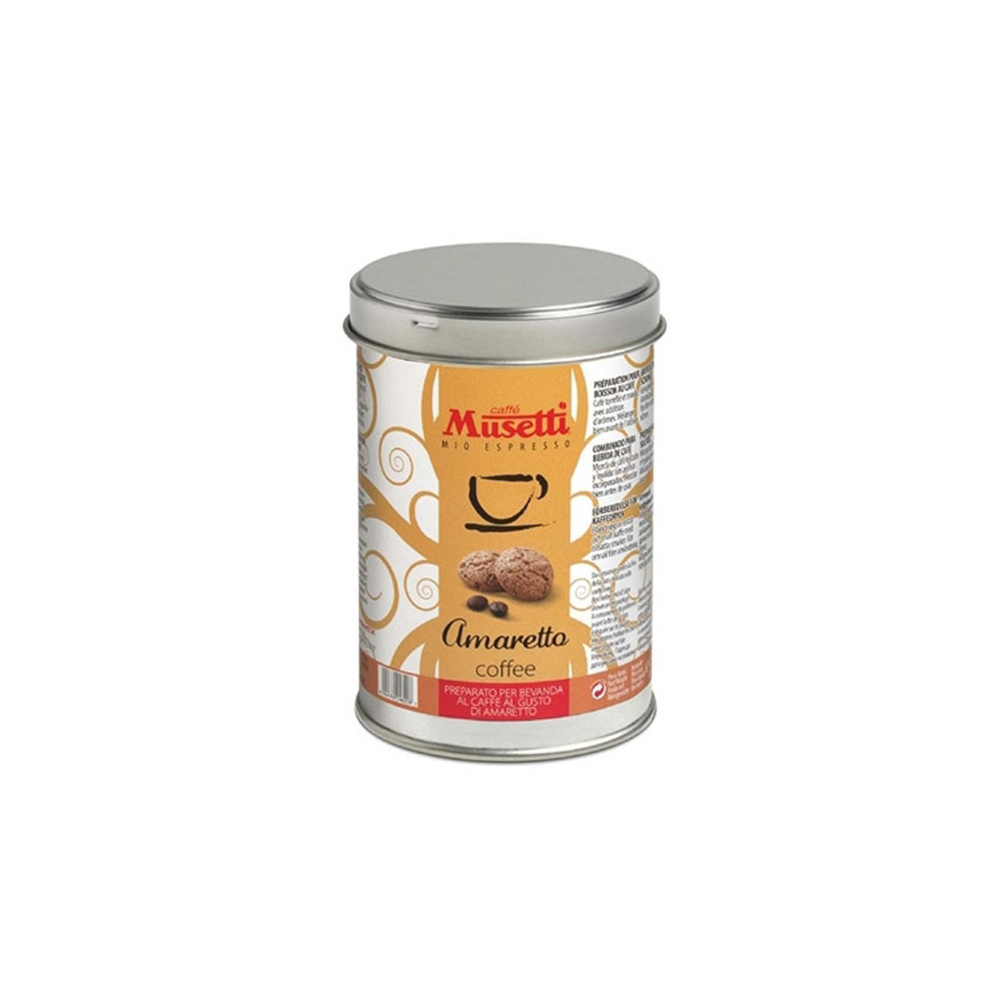 

Кофе молотый Musetti Амаретто ароматизированный 125 г