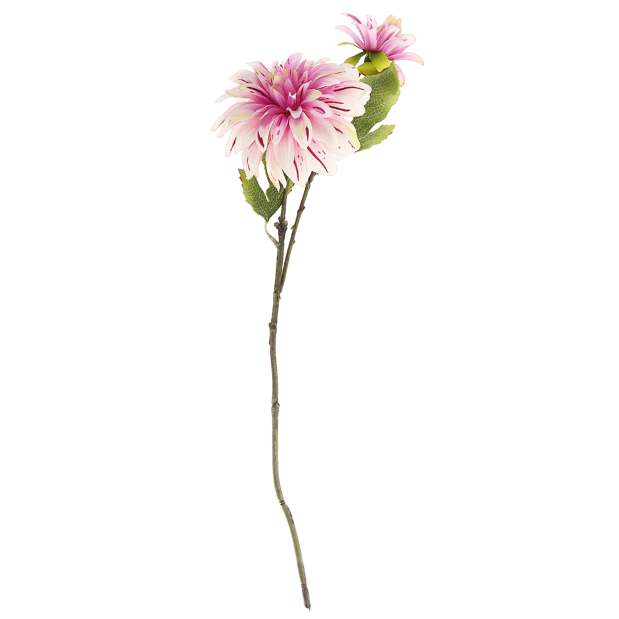 фото Искусственный цветок litao георгина розовая 60 см