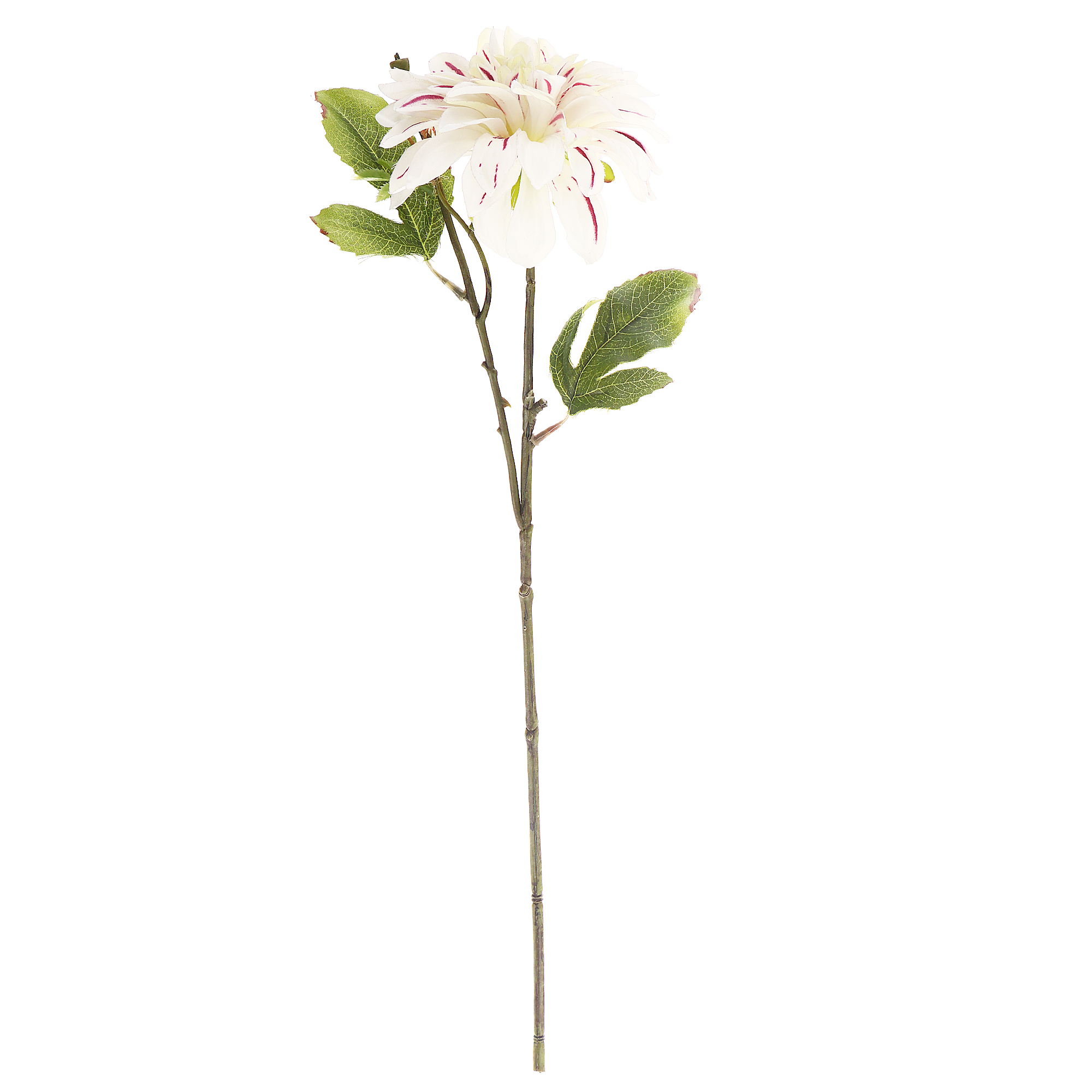 Искусственный цветок Litao Георгина кремовая 60 см