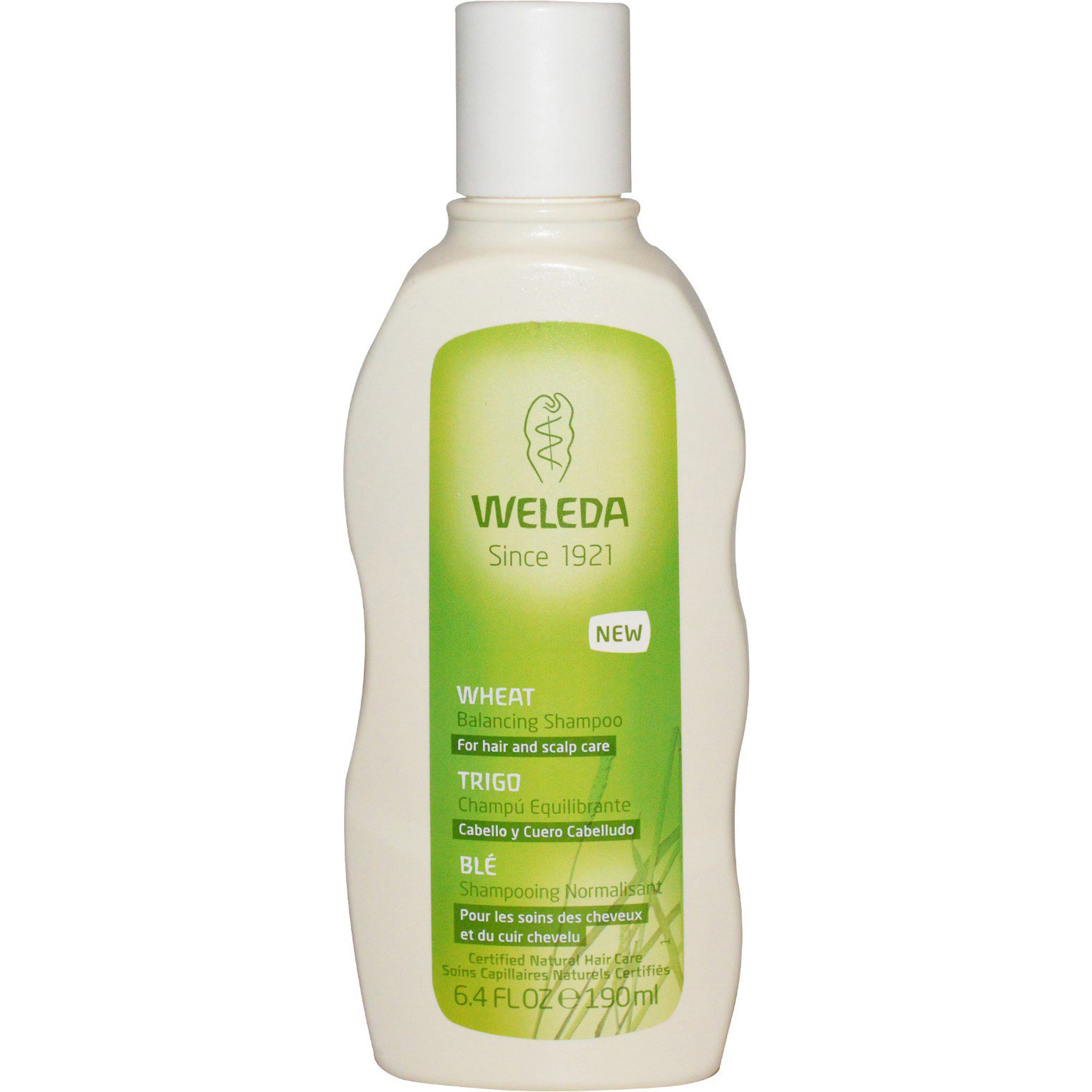 фото Шампунь weleda wheat balancing shampoo 190 мл