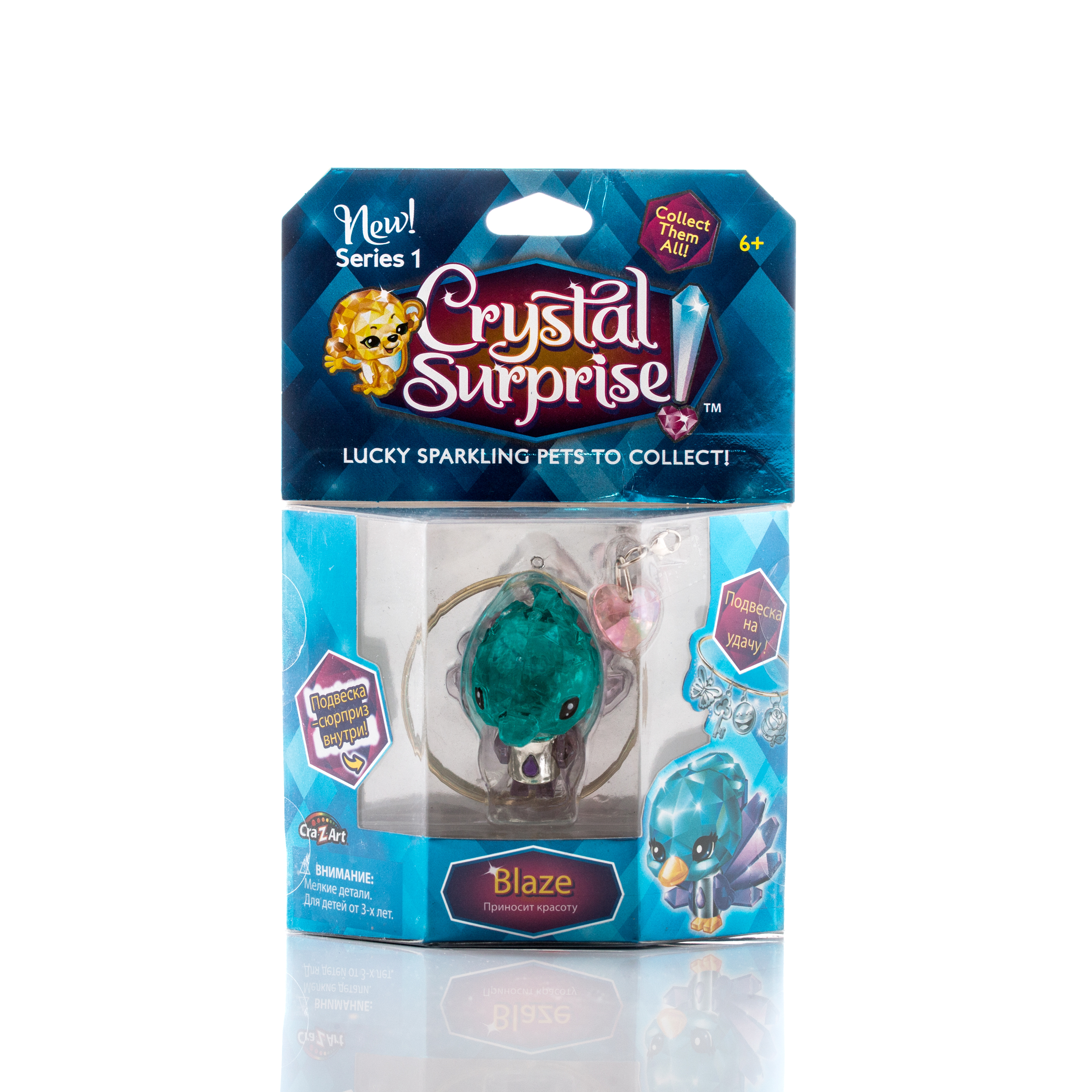 

Crystal Surprise-фигурка Павлин+браслет и подвески (в ассортименте)