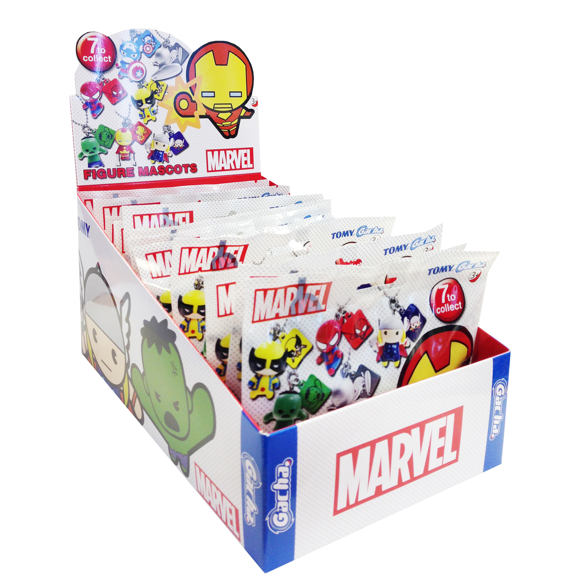 

Игрушка Брелок на цепочке Marvel, 12 штук в дисплее