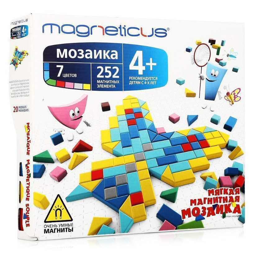 

Мозаика Magneticus 252 элемента 20 этюдов