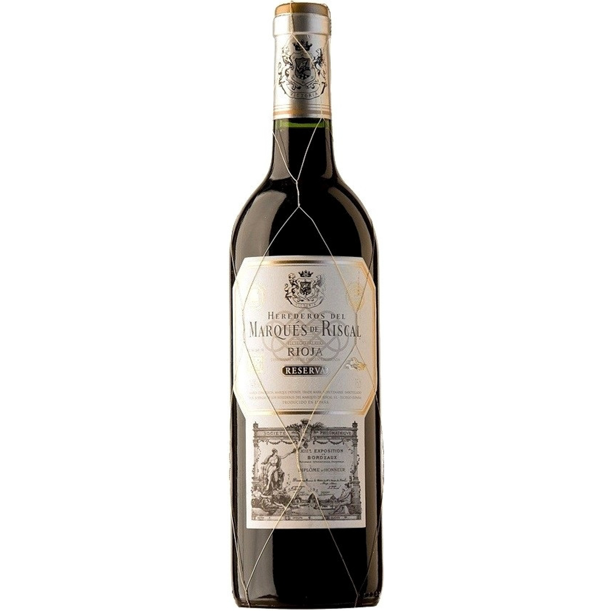 Вино Herederos del Marques de Riscal Reserva Rioja DOC 0,75 л