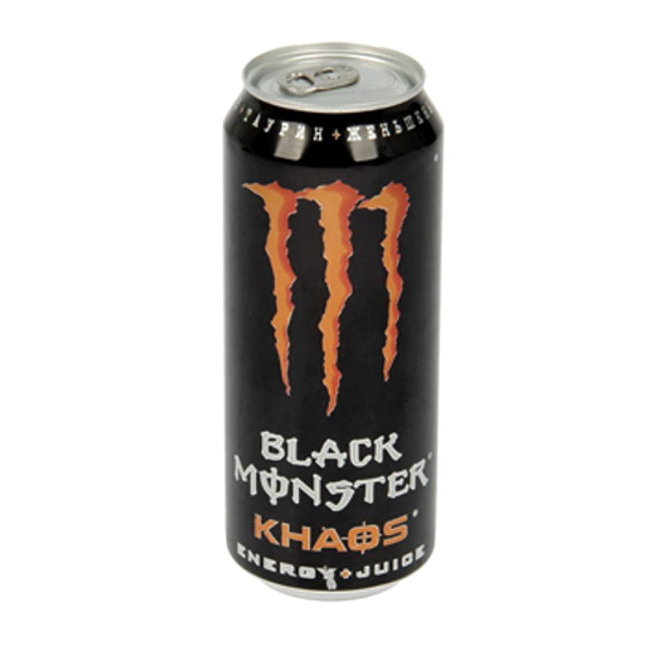 фото Напиток энергетический black monster khaos energy + juice 500 мл