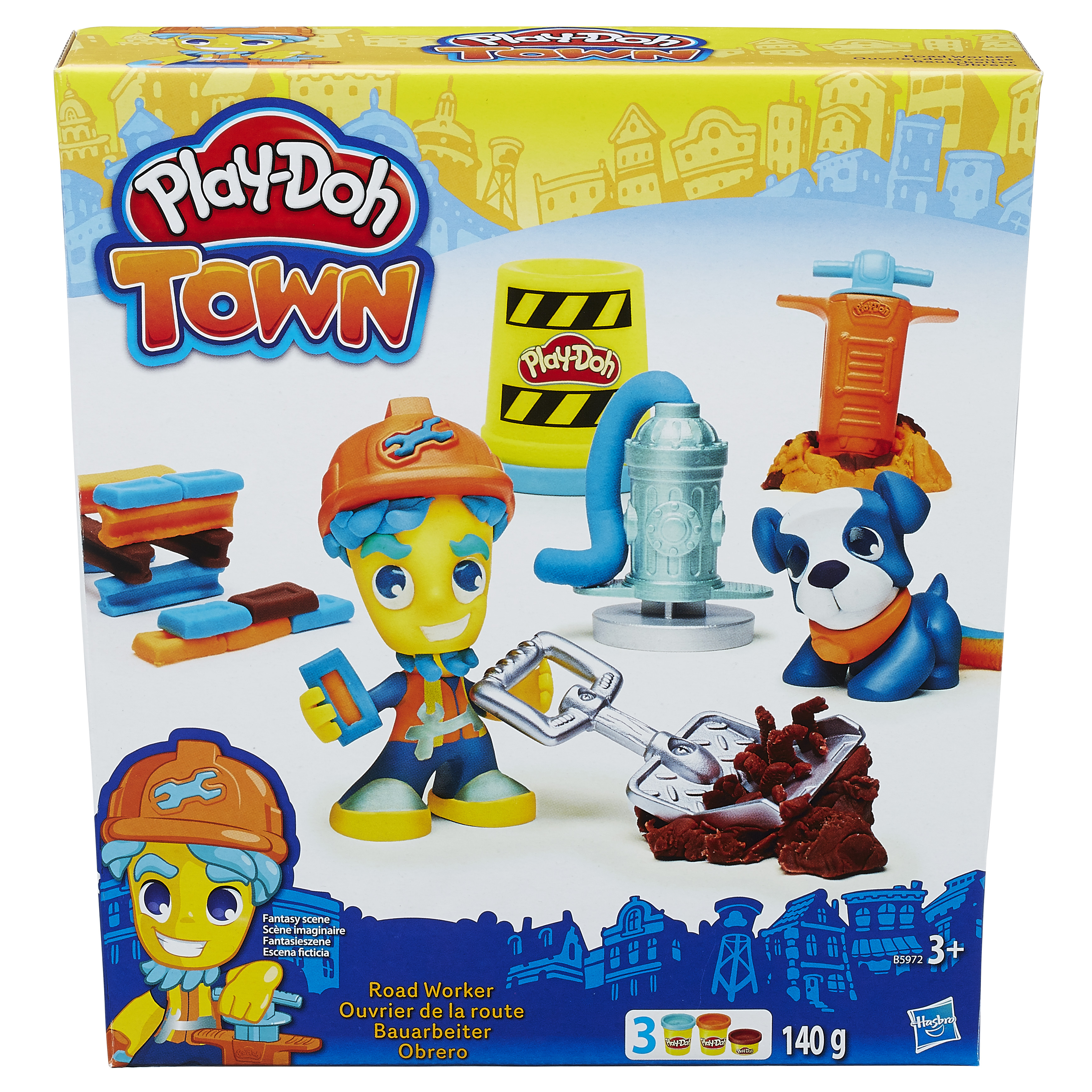 Play-Doh Город Игровой набор "Житель и питомец, в ассорт.