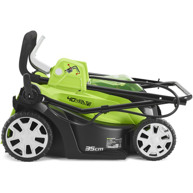 фото Газонокосилка greenworks g-max 40v g40lm35k2 2500067va