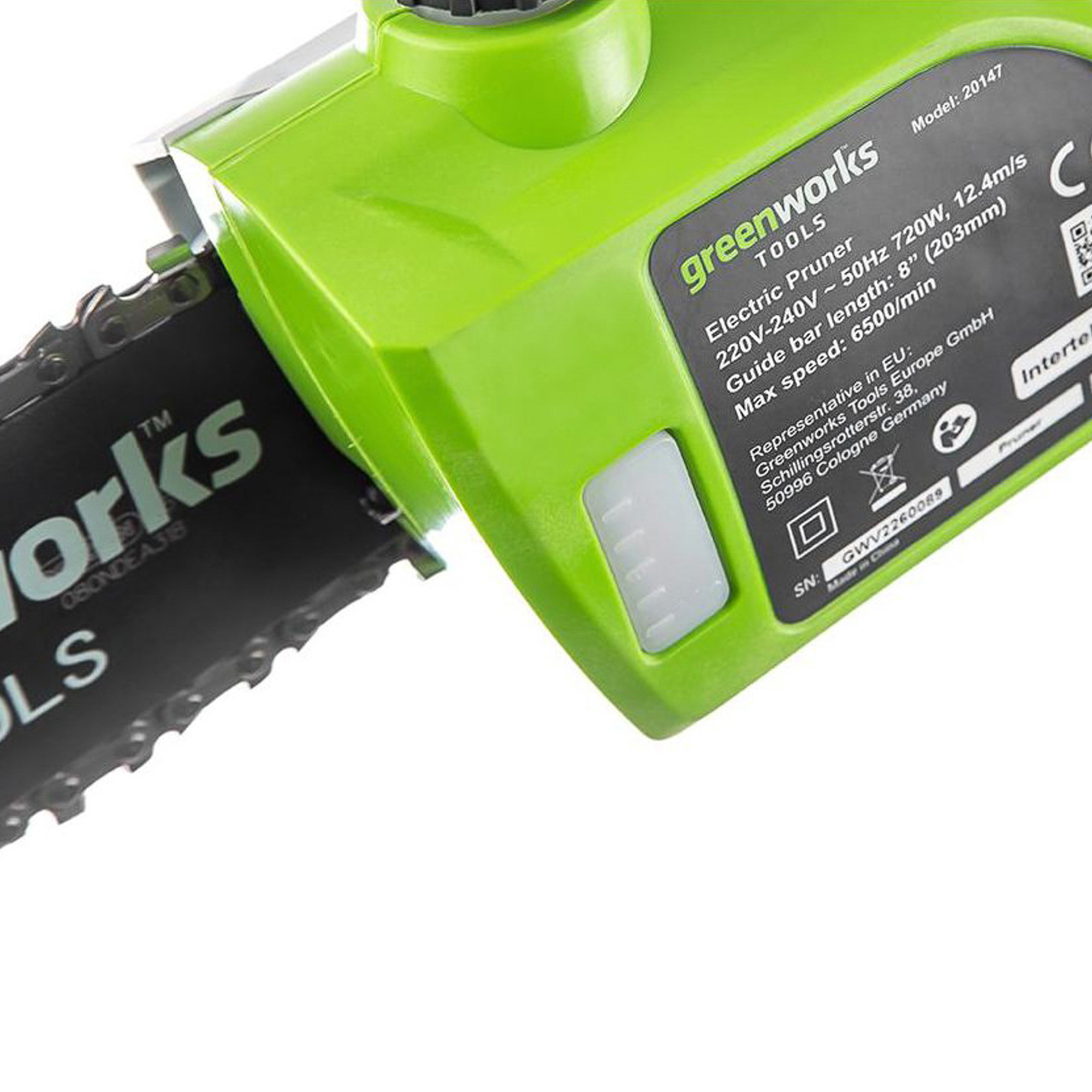 фото Высоторез greenworks gps7220