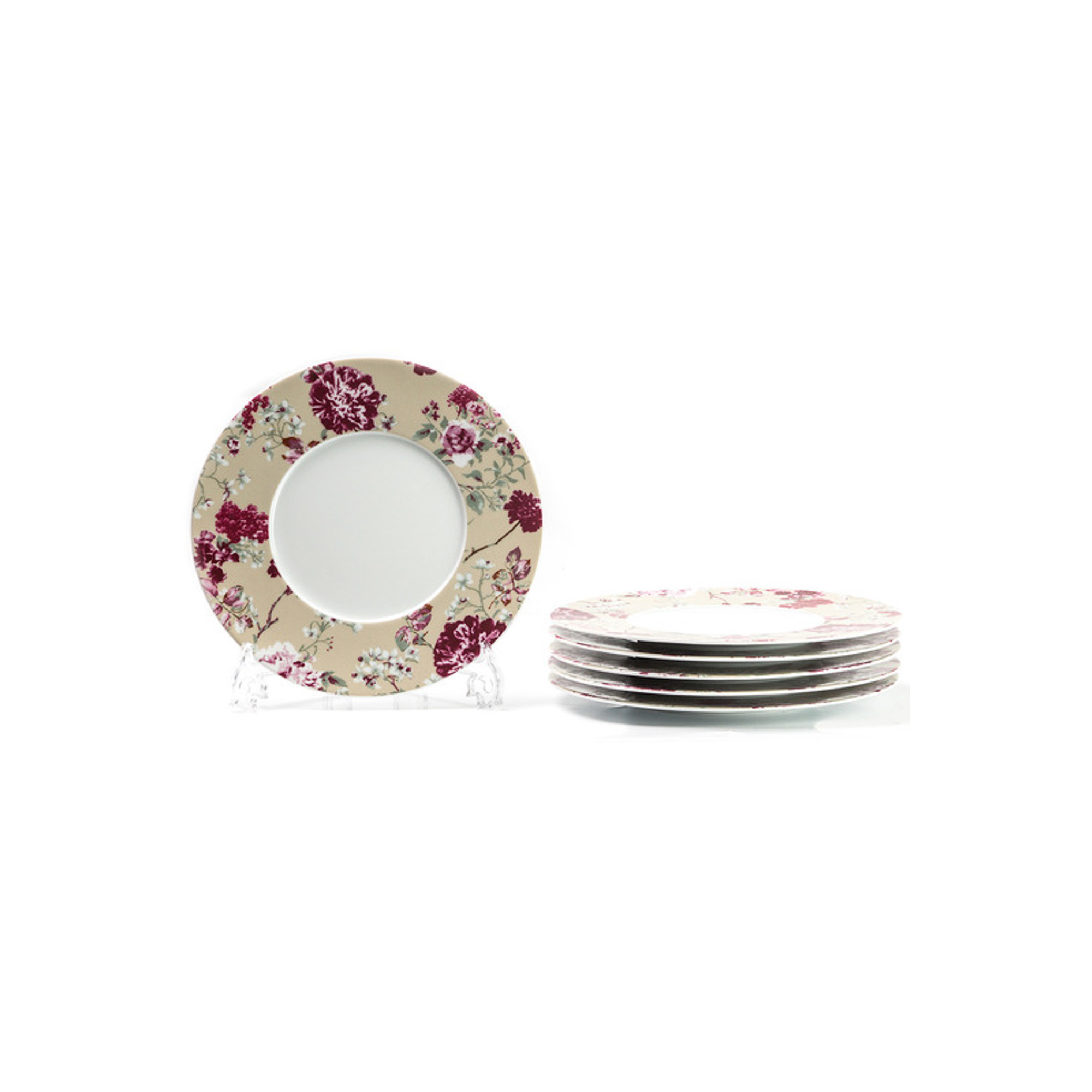 Набор плоских тарелок La Rose des Sables Monalisa 27 см 6 шт