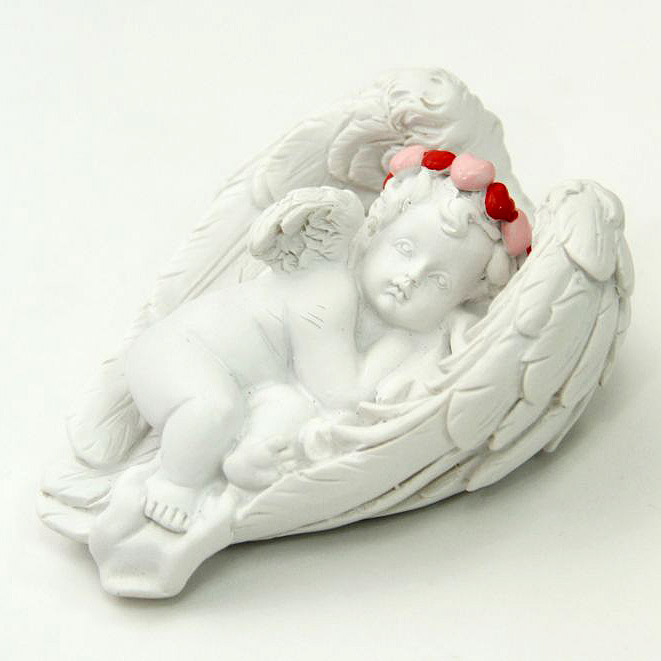 фото Фигурка декоративная "ангел на крыльях счастья" 7см феникс-презент