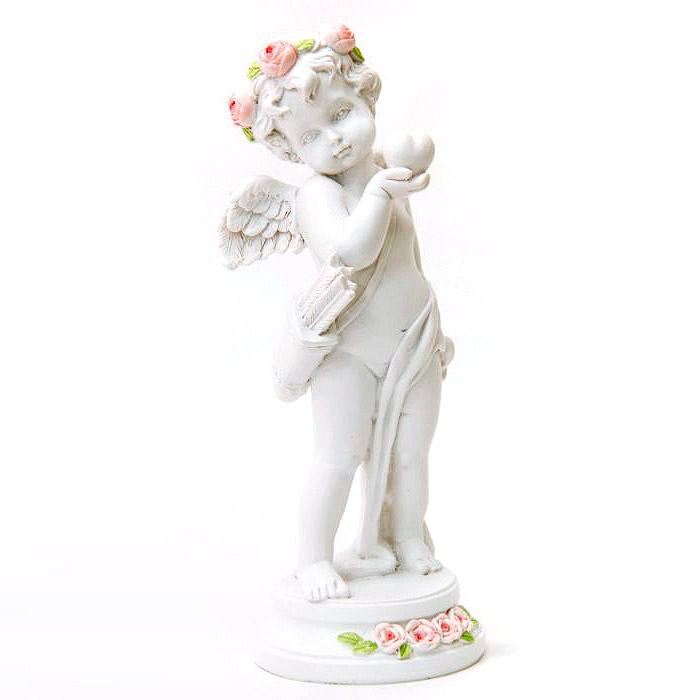 фото Фигурка декоративная "ангел с сердцем" 16см феникс-презент