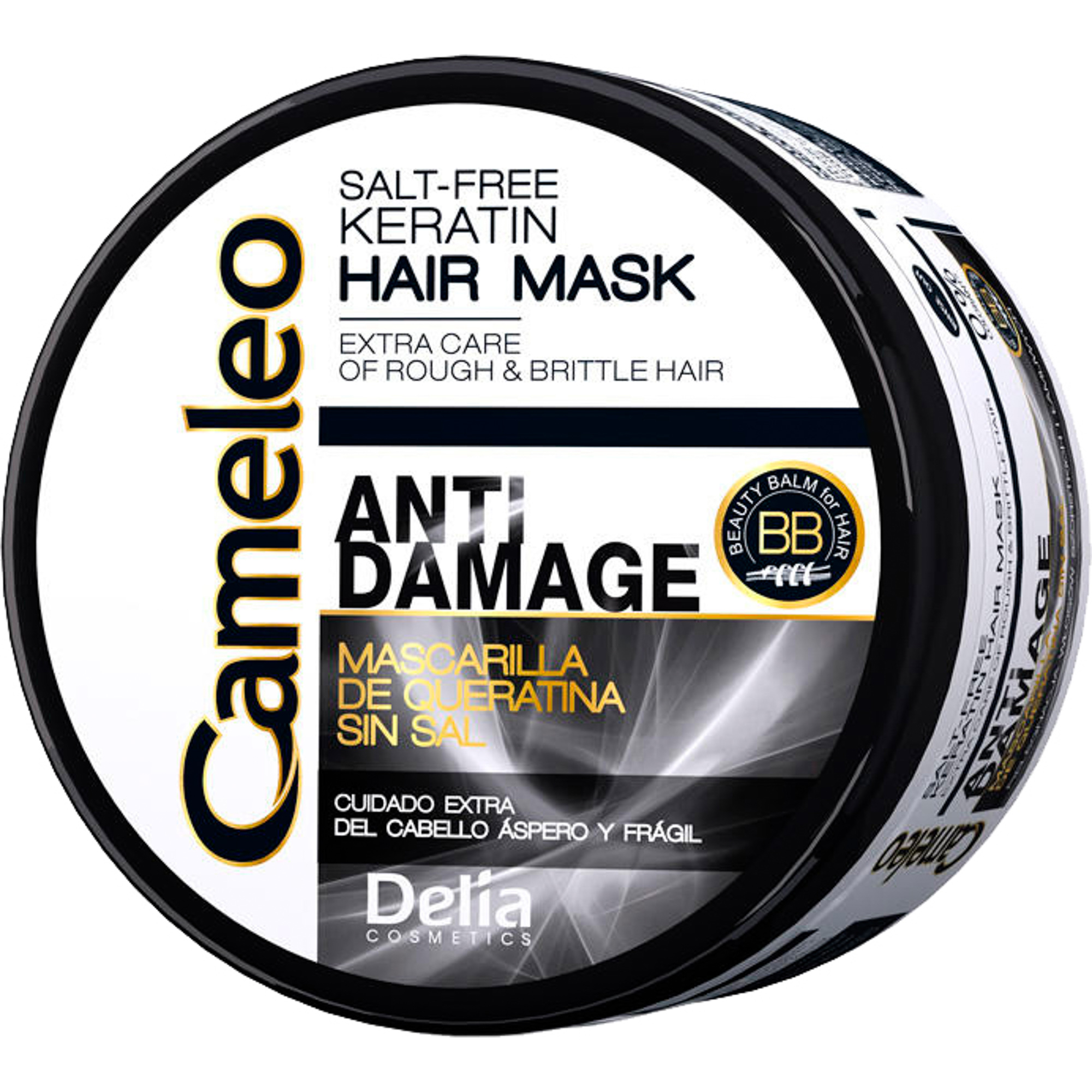 фото Кератиновая маска delia cosmetics cameleo bb реконструкция волос 200 мл