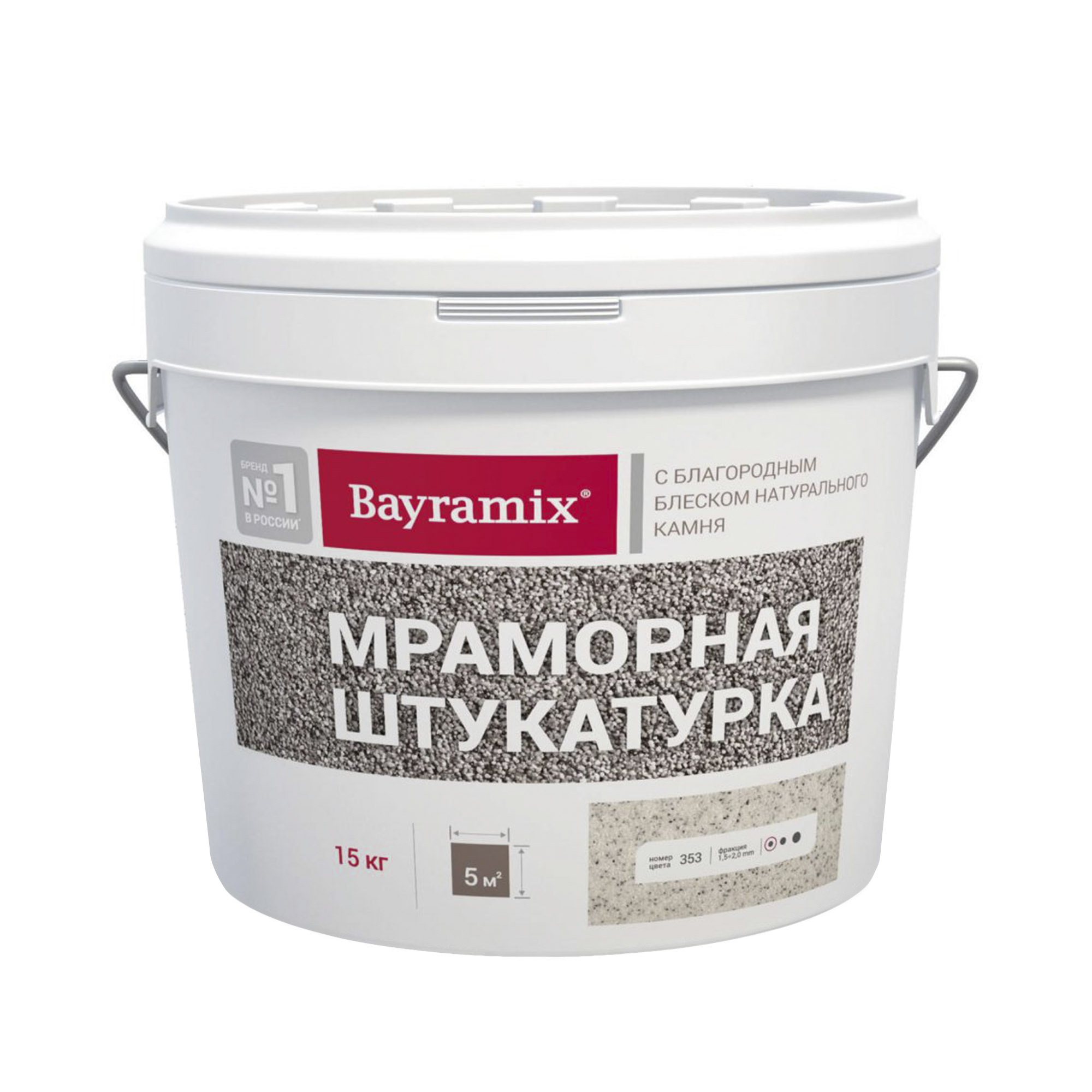 фото Штукатурка мраморная bayramix kashmir gold n 15 кг