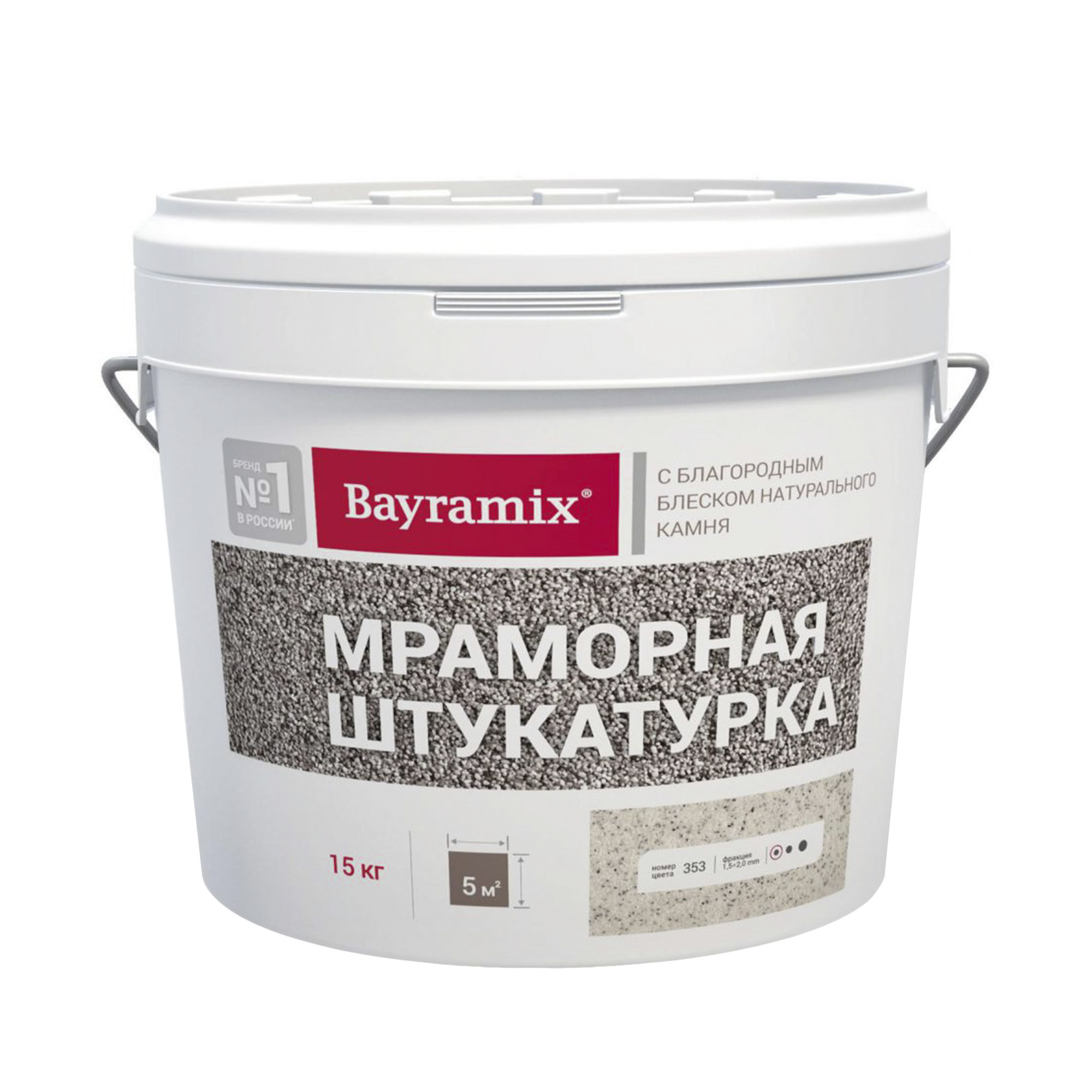 фото Штукатурка мраморная bayramix kashmir white n 15 кг