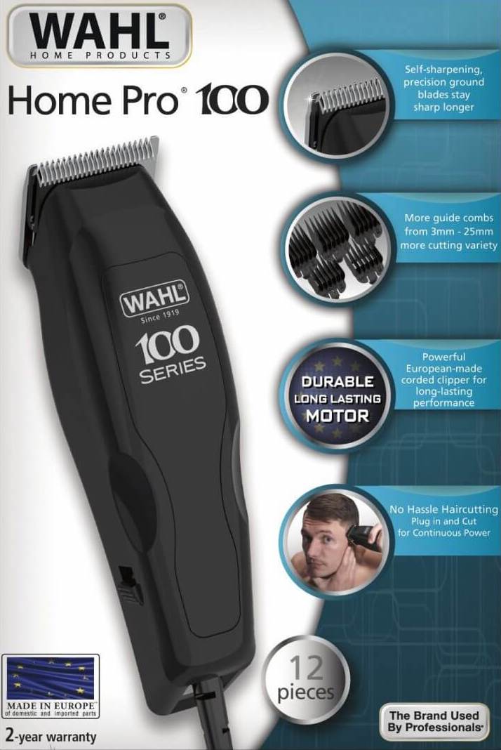 Машинка для стрижки Wahl Home Pro 100 Black