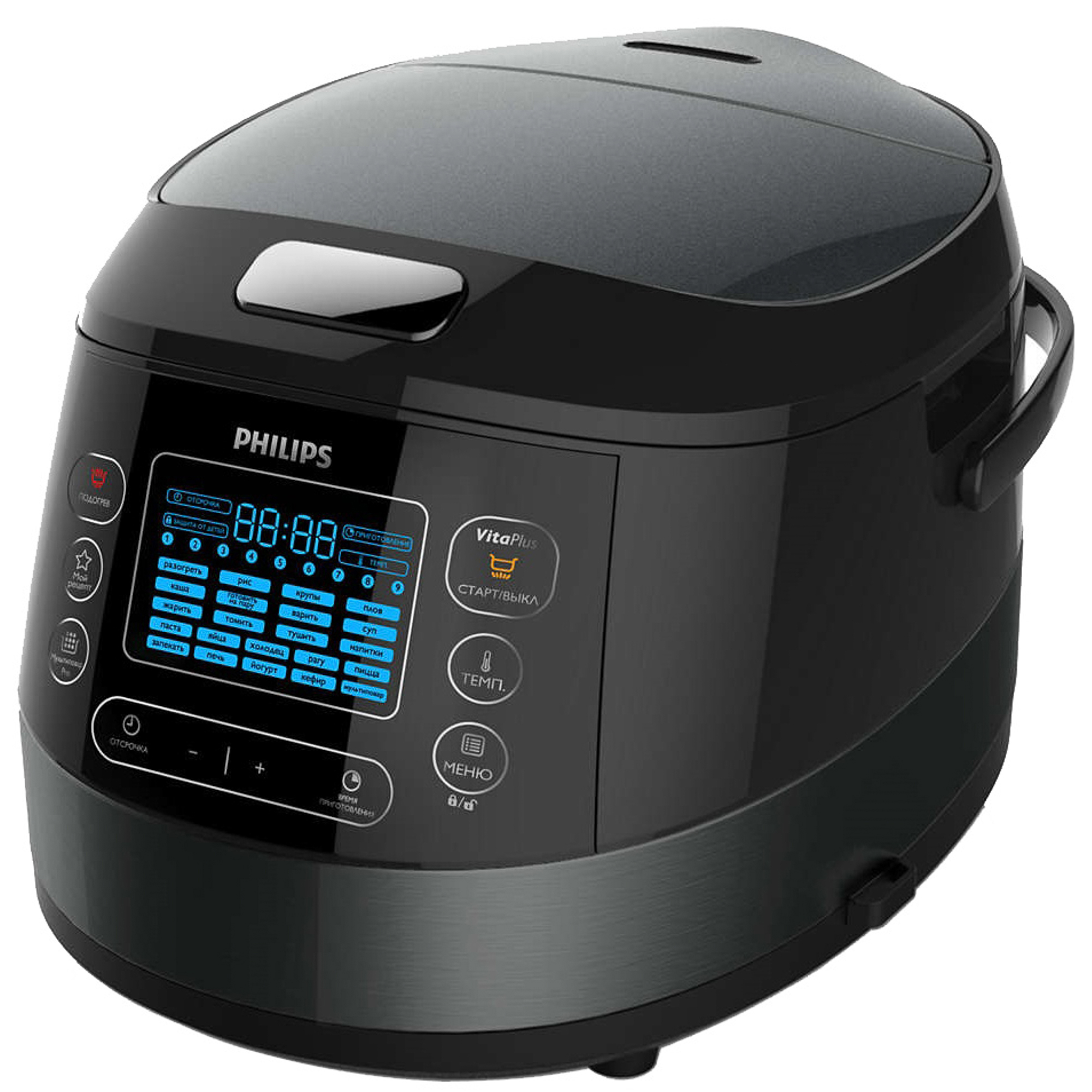 фото Мультиварка philips hd4749/03 black