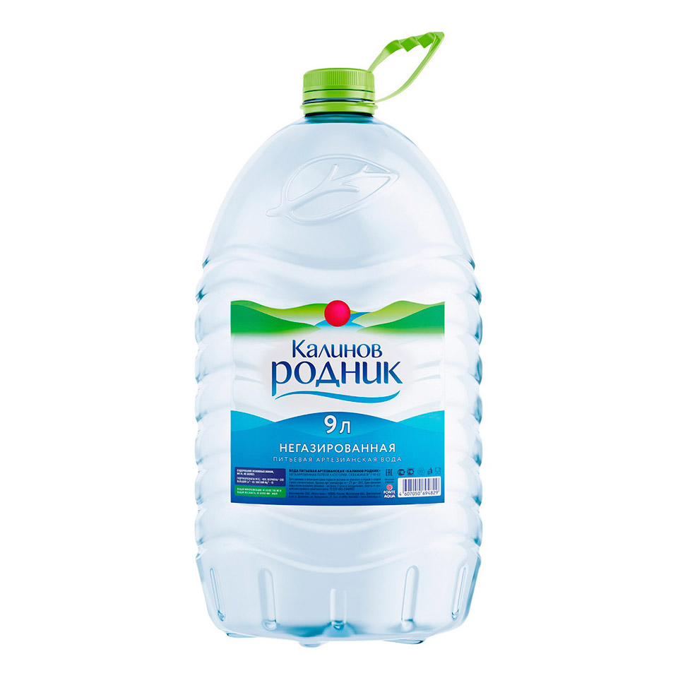

Вода питьевая Калинов Родник негазированная 9 л