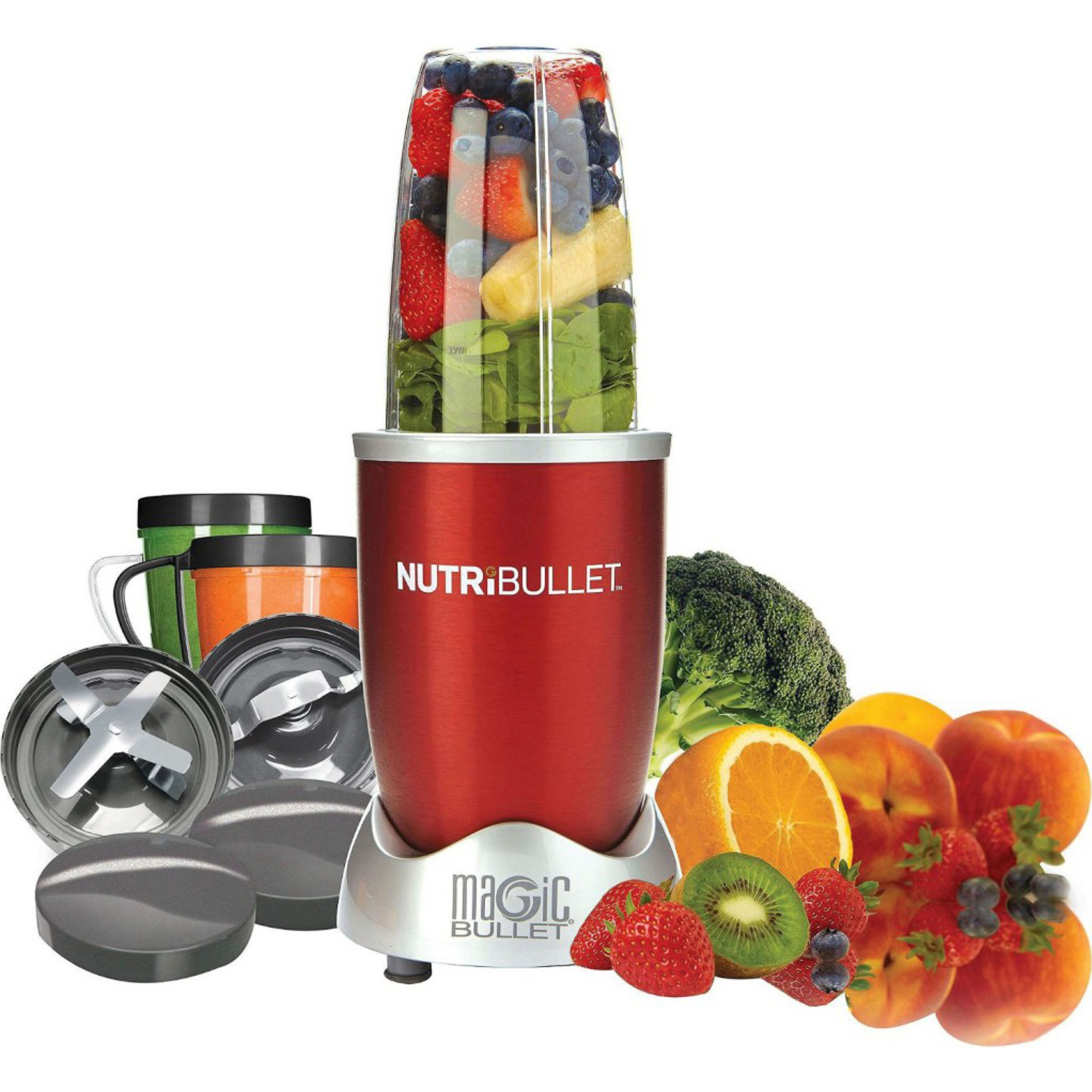 фото Блендер nutribullet красный