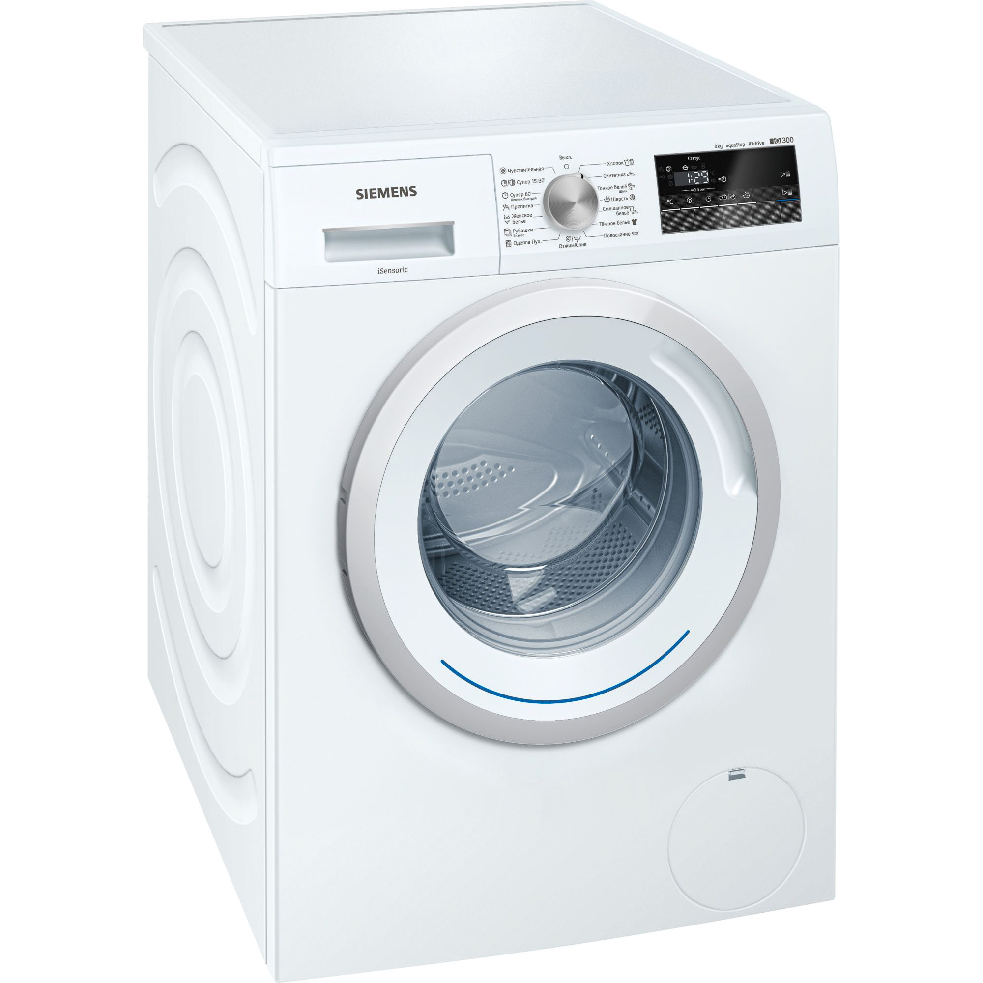 фото Стиральная машина siemens wm12n140oe white