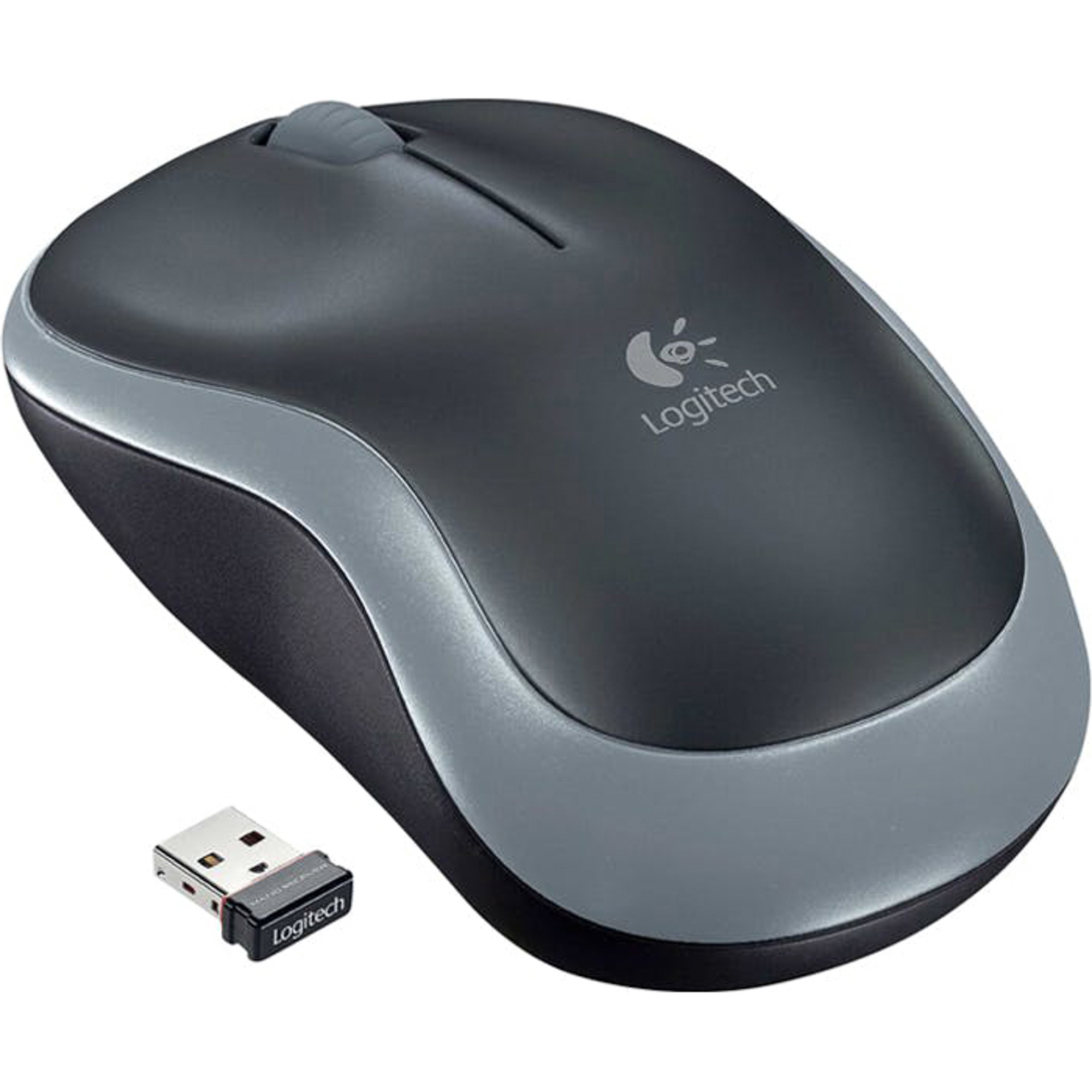 Мышь беспроводная Logitech M185 Grey